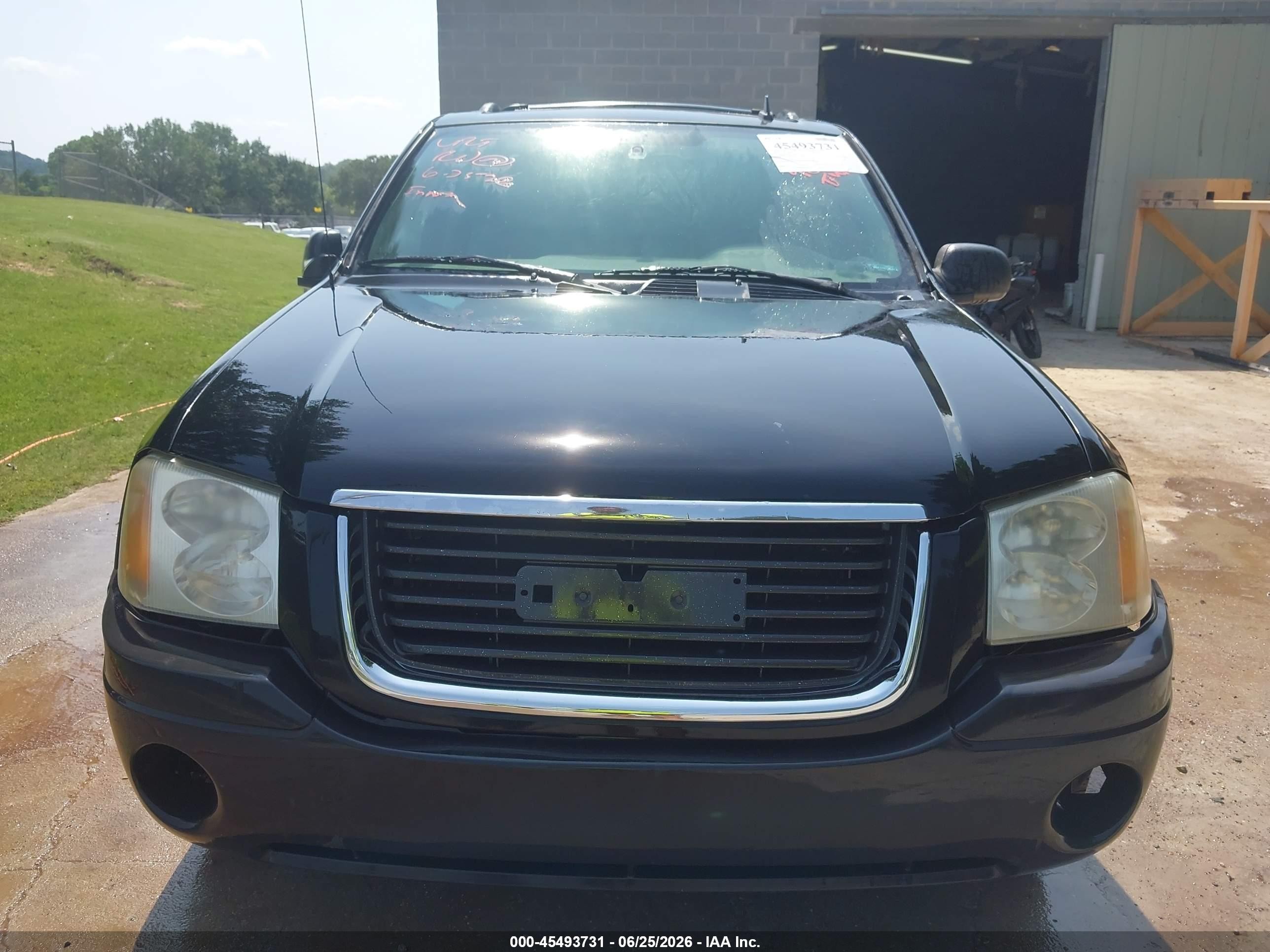 2007 Gmc Envoy Slt Black vin: 1GKDT13S572258593
