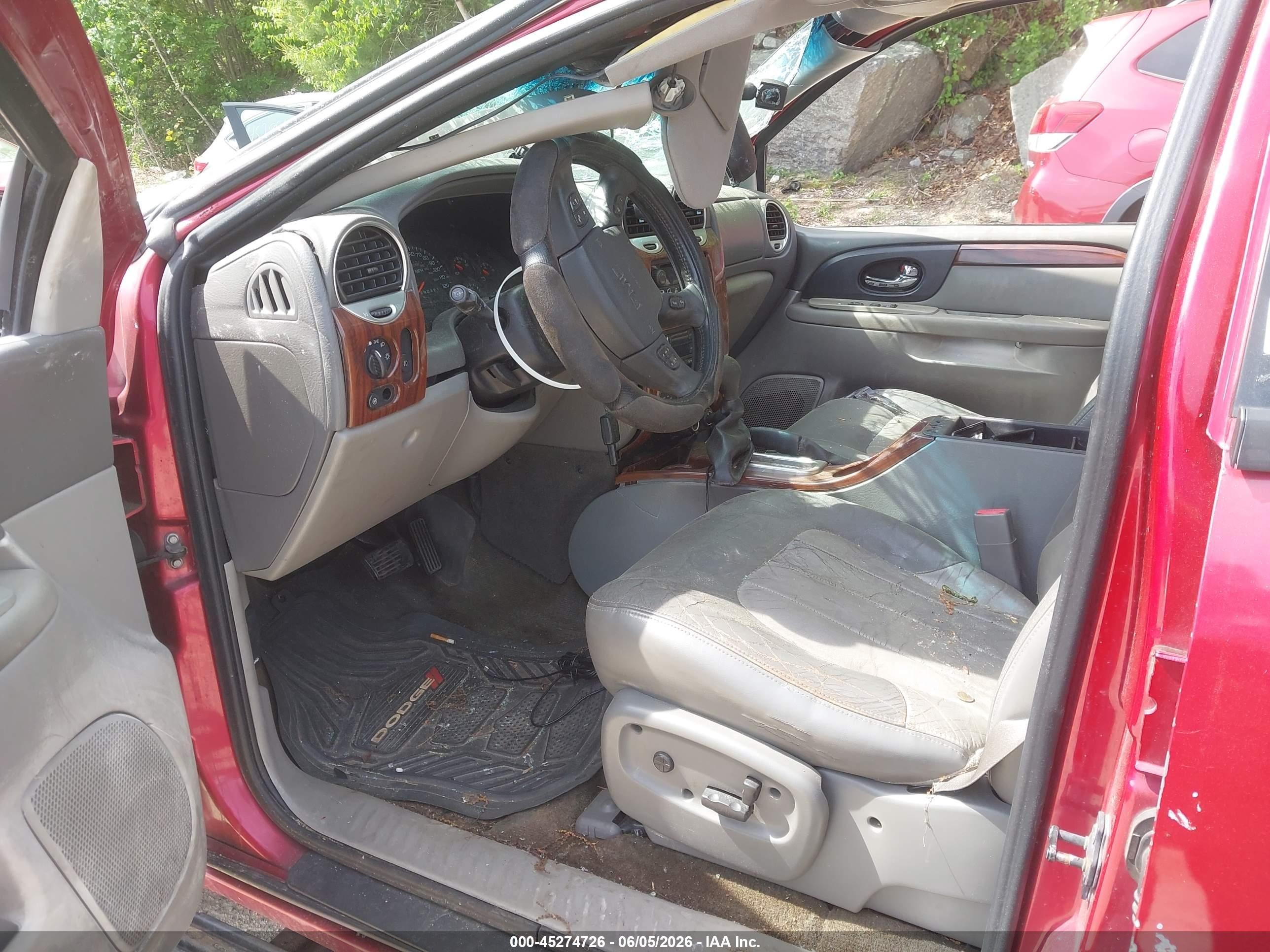 2003 Gmc Envoy Slt Бордовый vin: 1GKDT13S632219277