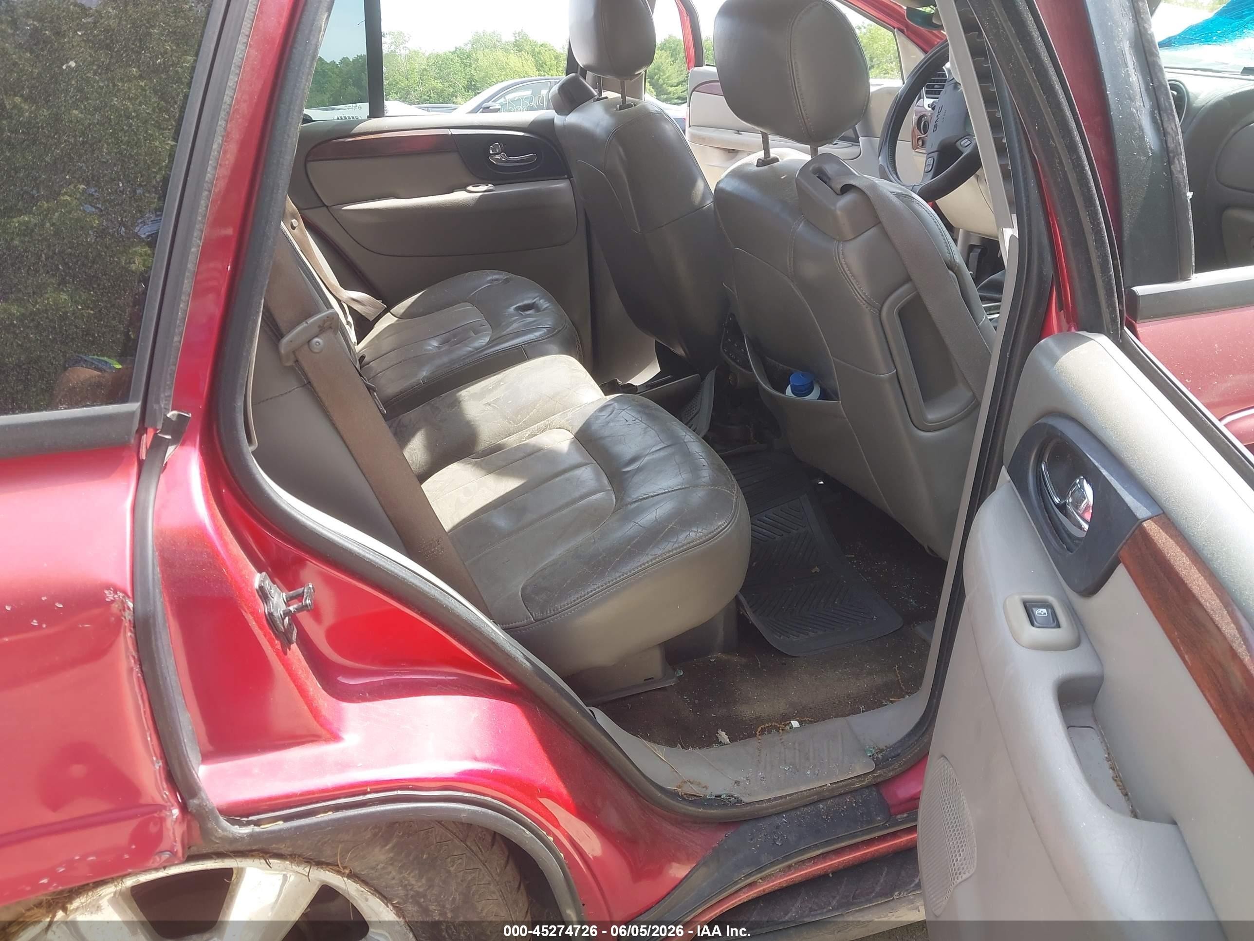 2003 Gmc Envoy Slt Бордовый vin: 1GKDT13S632219277