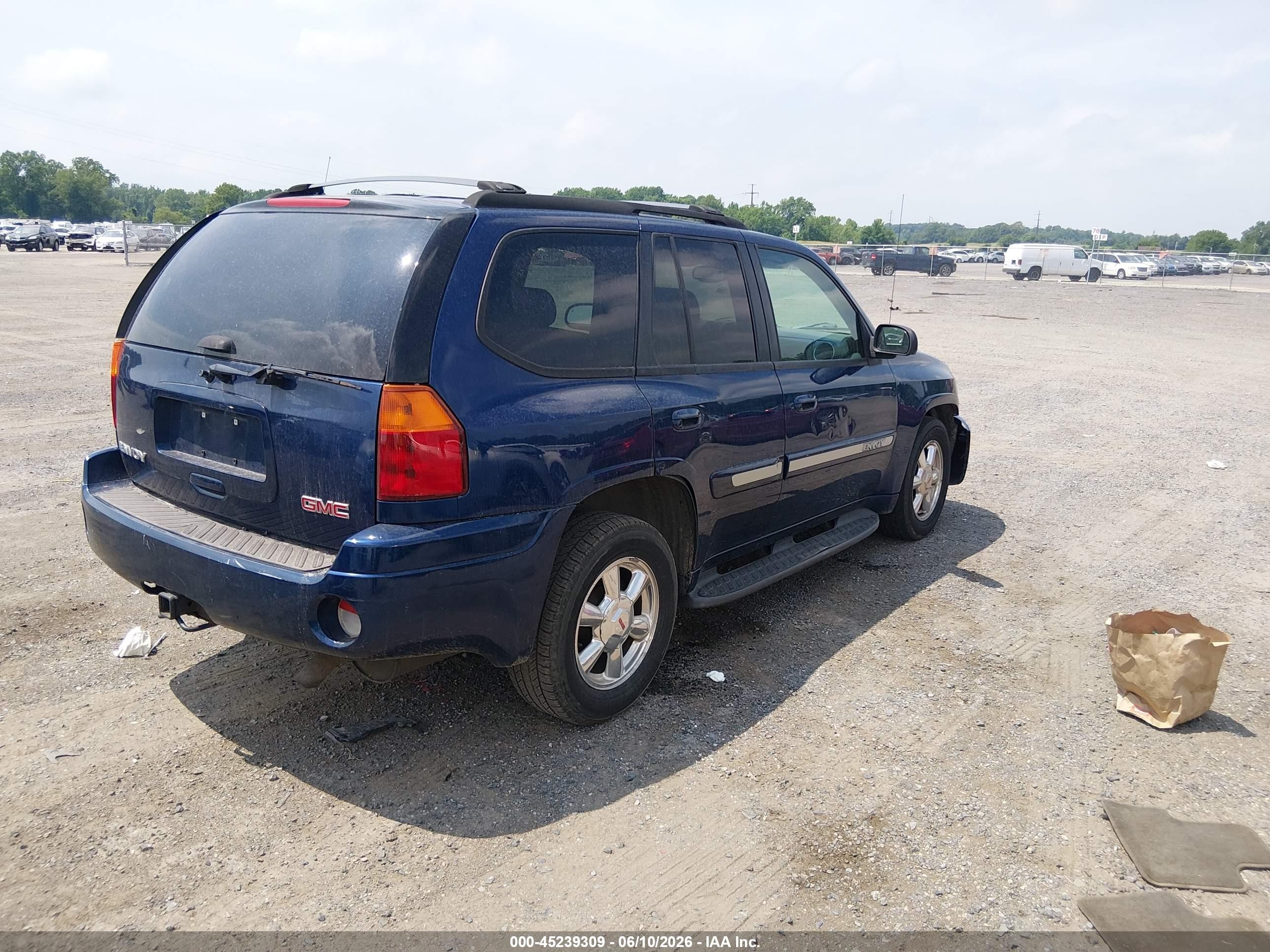 2003 Gmc Envoy Slt Синий vin: 1GKDT13S632287854
