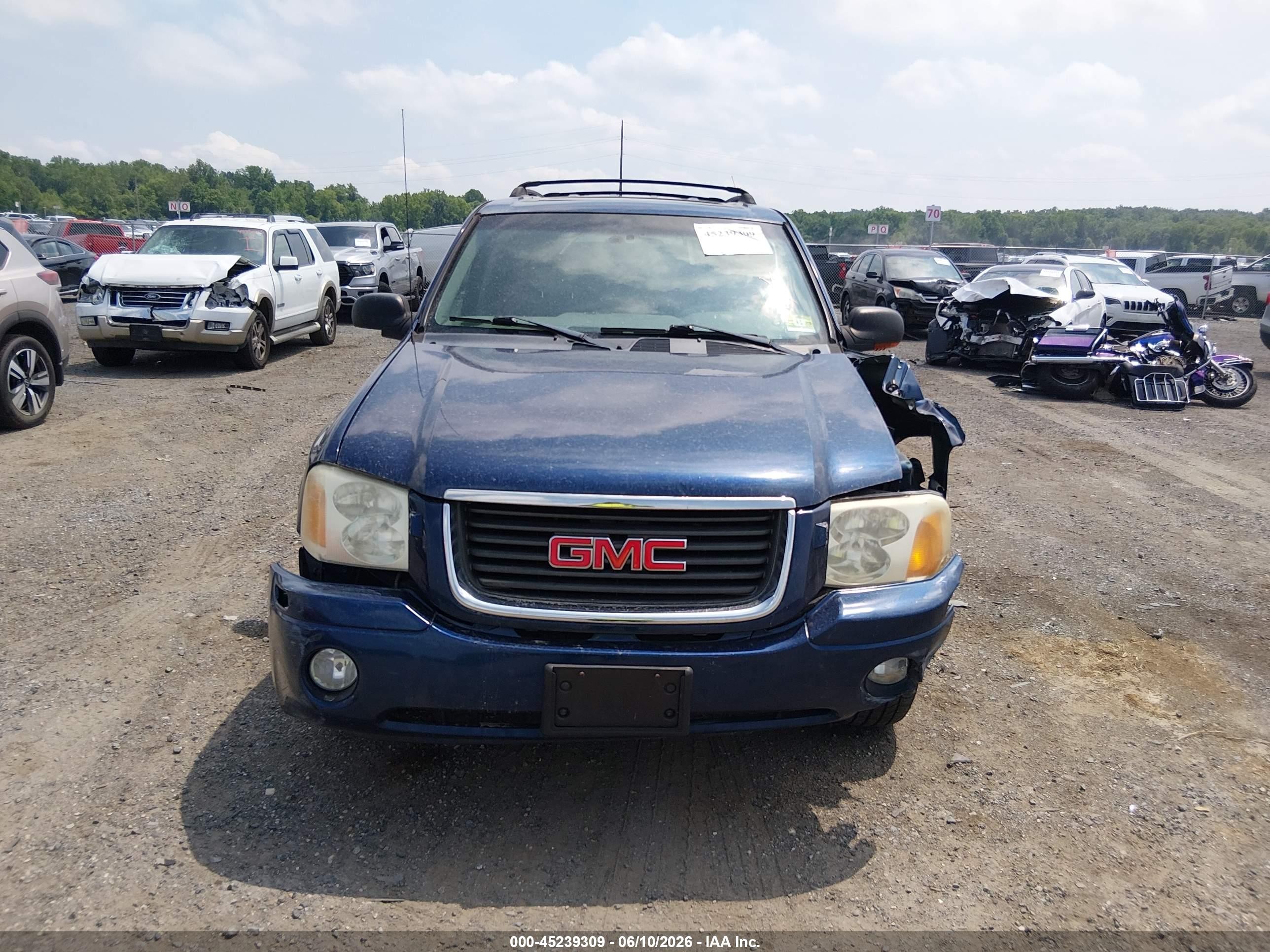 2003 Gmc Envoy Slt Синий vin: 1GKDT13S632287854