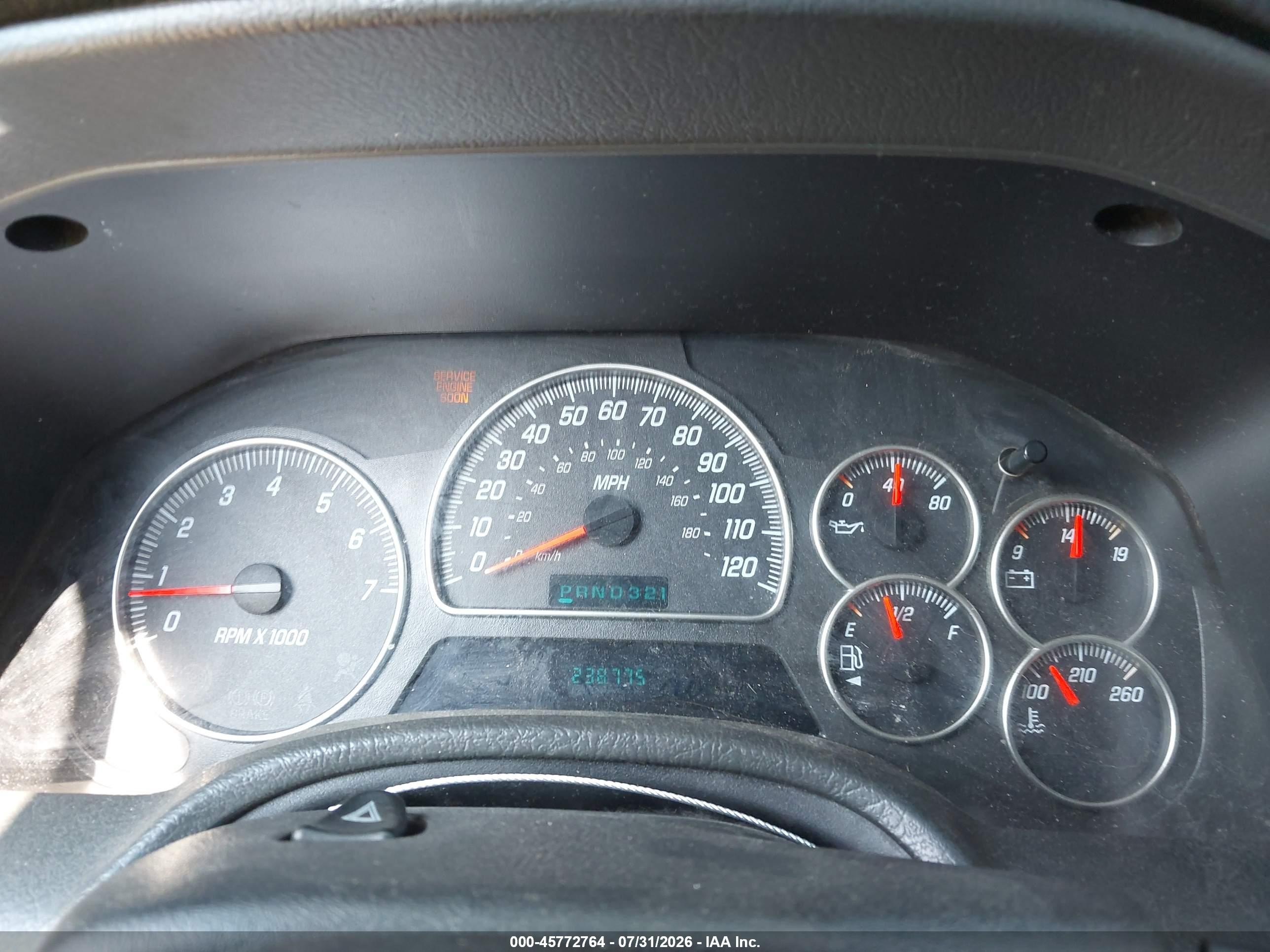 2003 Gmc Envoy Sle Black vin: 1GKDT13S632337183