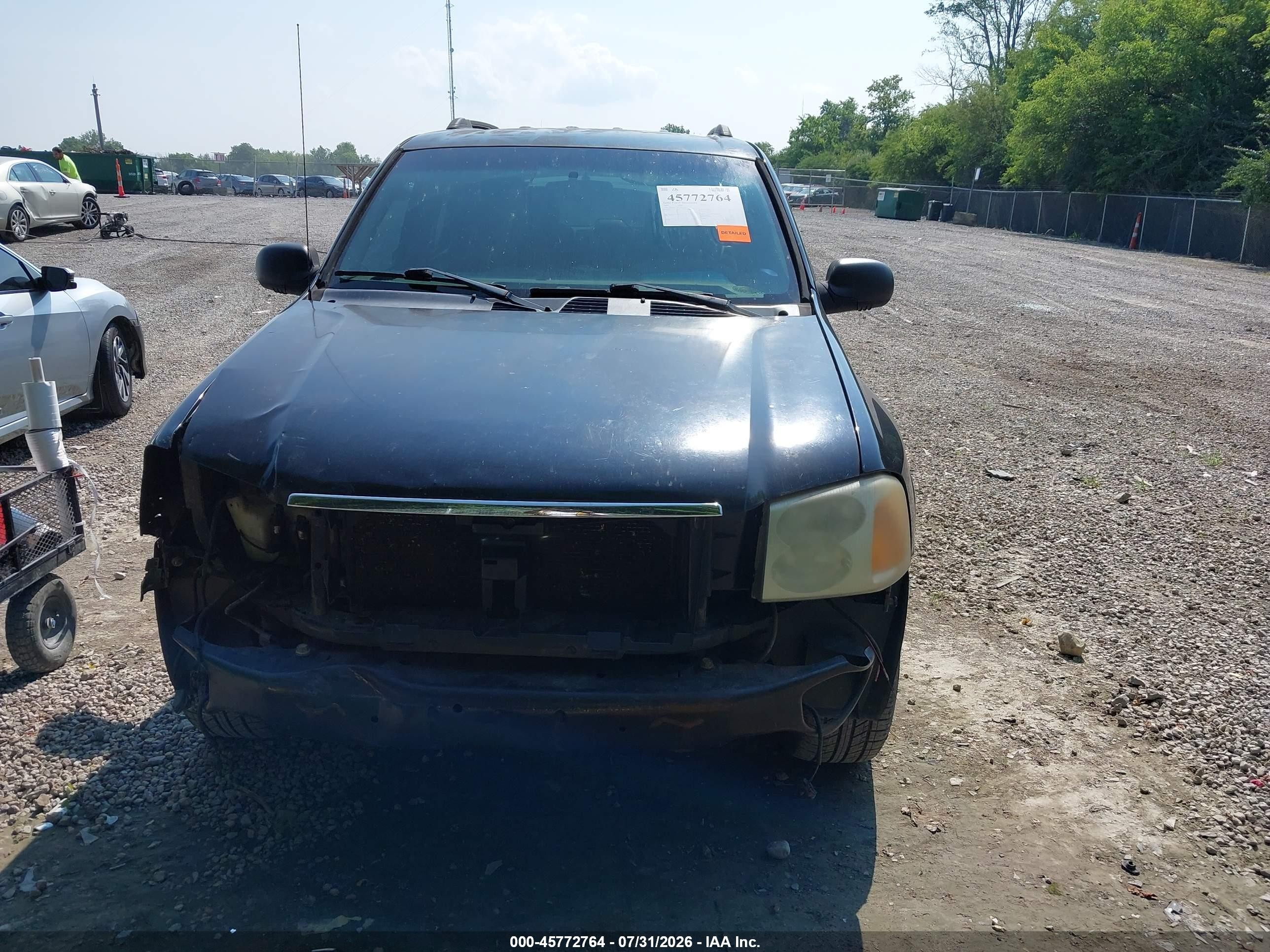 2003 Gmc Envoy Sle Black vin: 1GKDT13S632337183