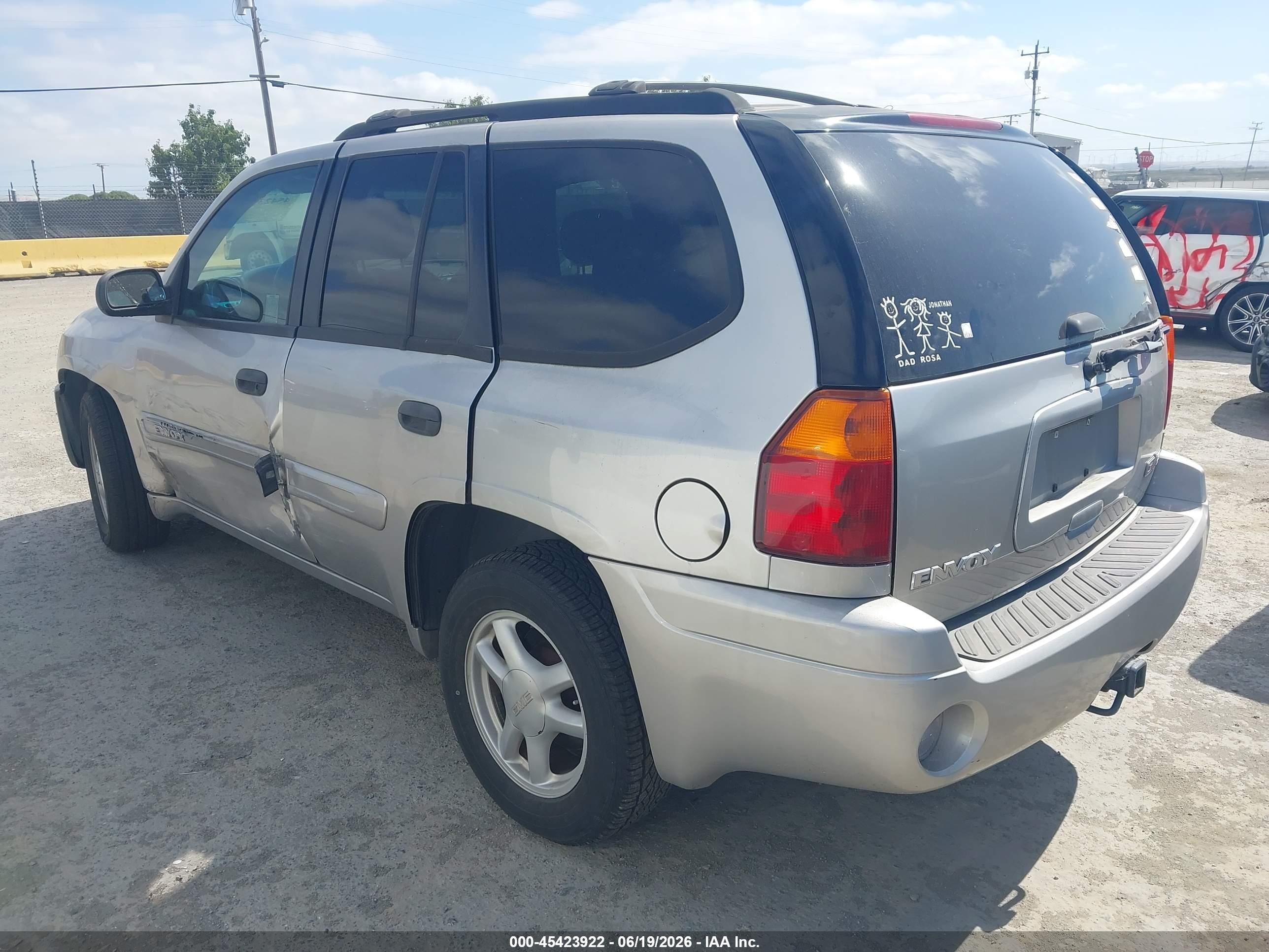 2004 Gmc Envoy Sle Gray vin: 1GKDT13S642120640