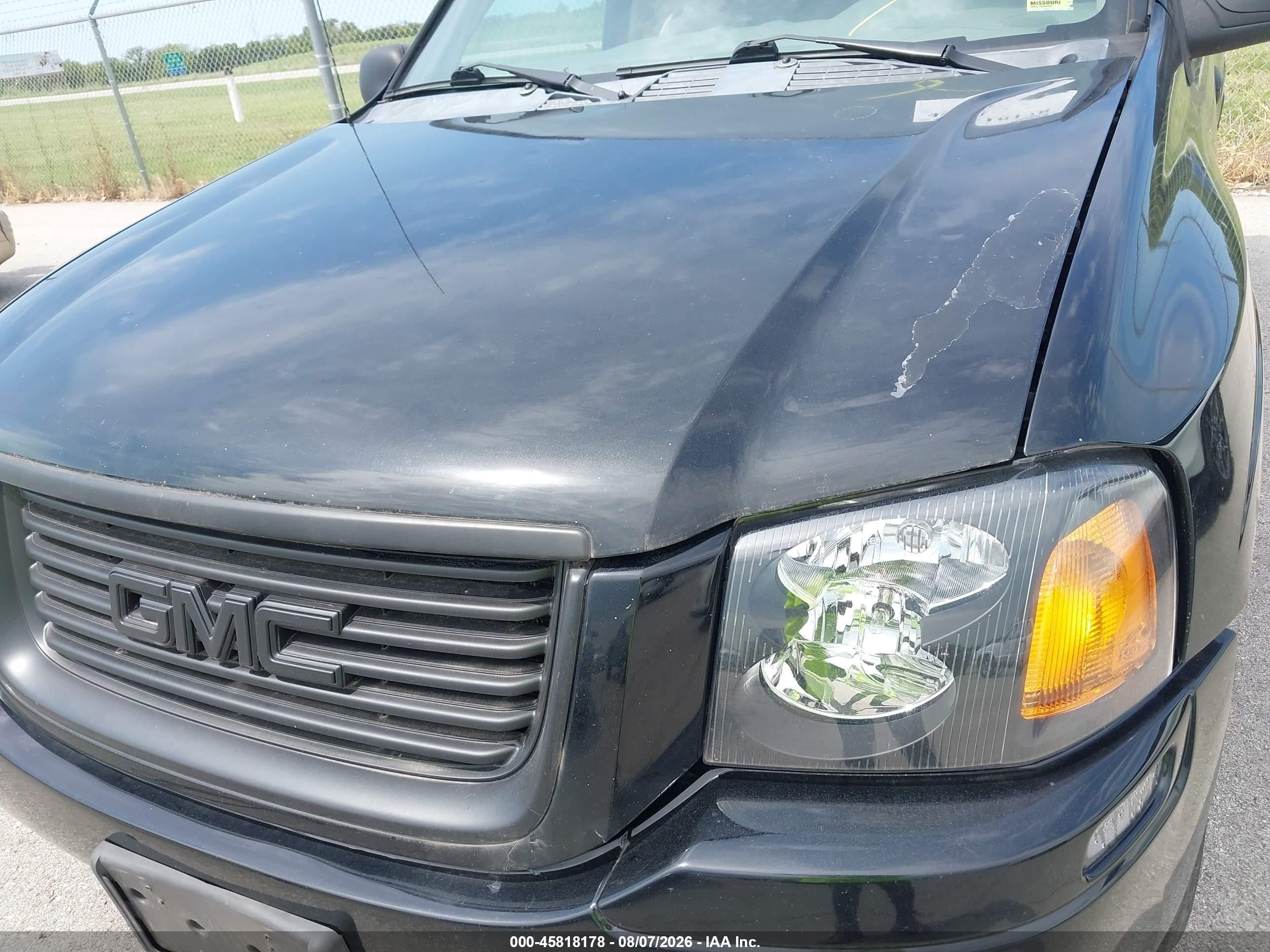 2007 Gmc Envoy Sle Black vin: 1GKDT13S672144098