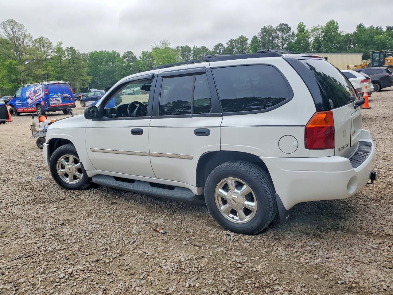 2007 Gmc Envoy White vin: 1GKDT13S672157093