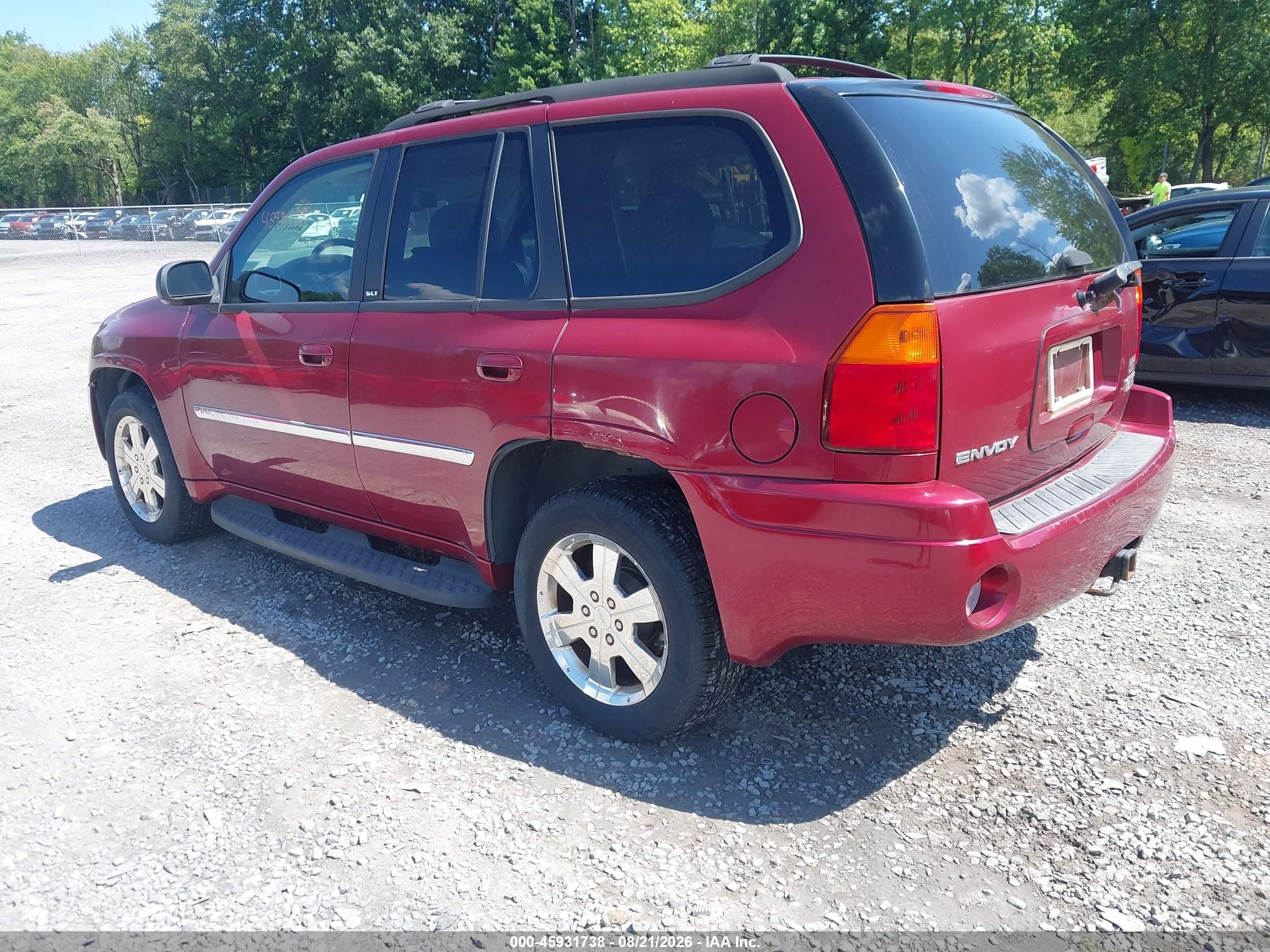 2007 Gmc Envoy Красный vin: 1GKDT13S672282269