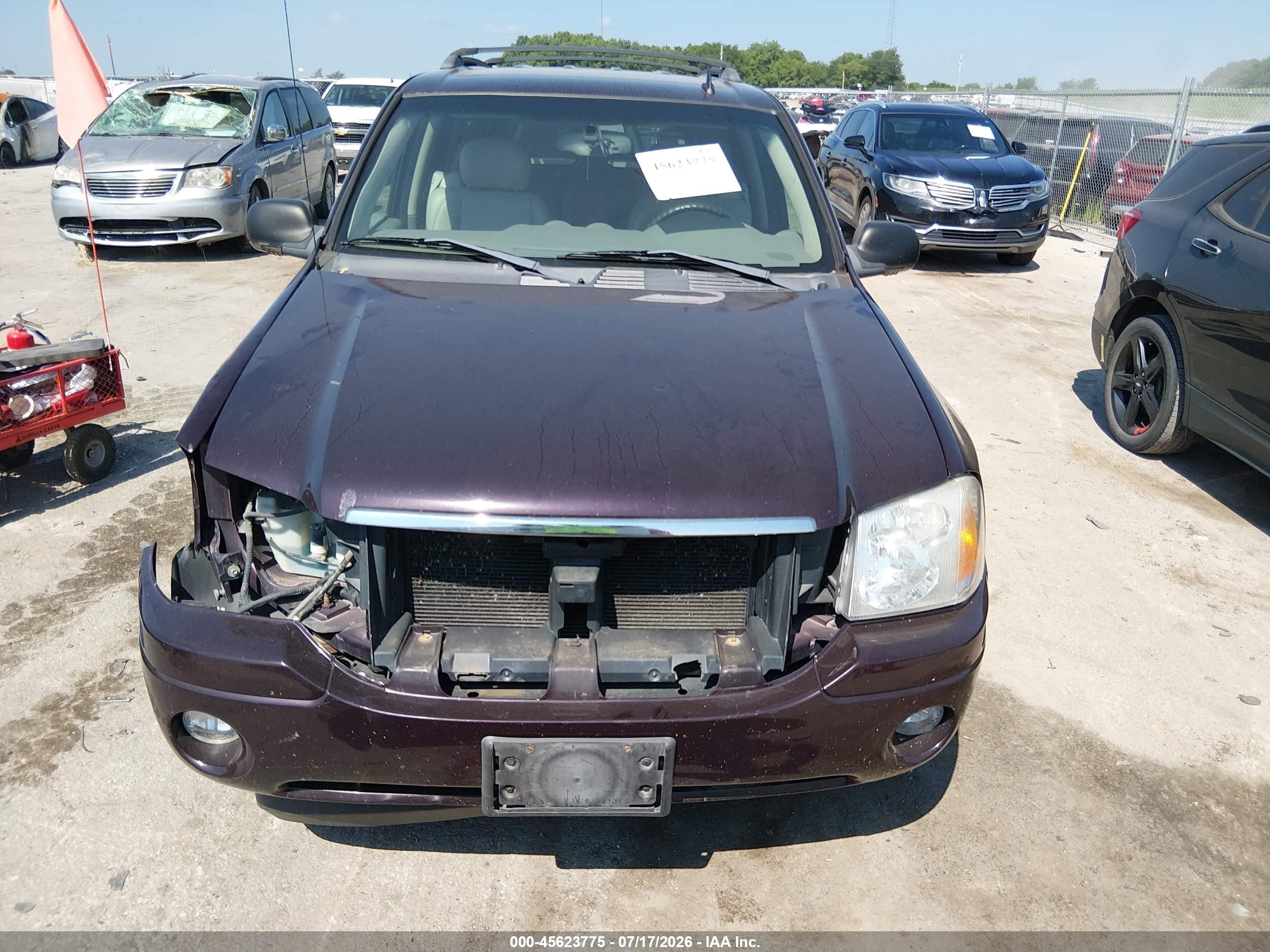 2008 Gmc Envoy Slt Champagne vin: 1GKDT13S682112995