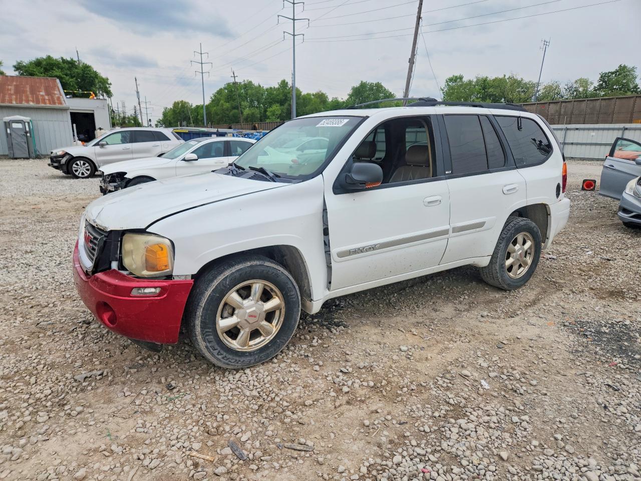 2002 Gmc Envoy White vin: 1GKDT13S722289885