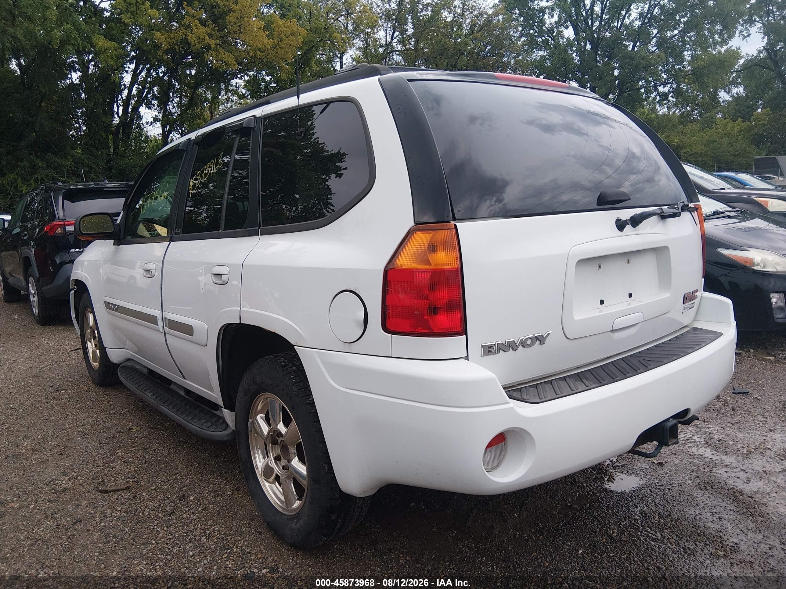 2002 Gmc Envoy Slt Белый vin: 1GKDT13S722409491