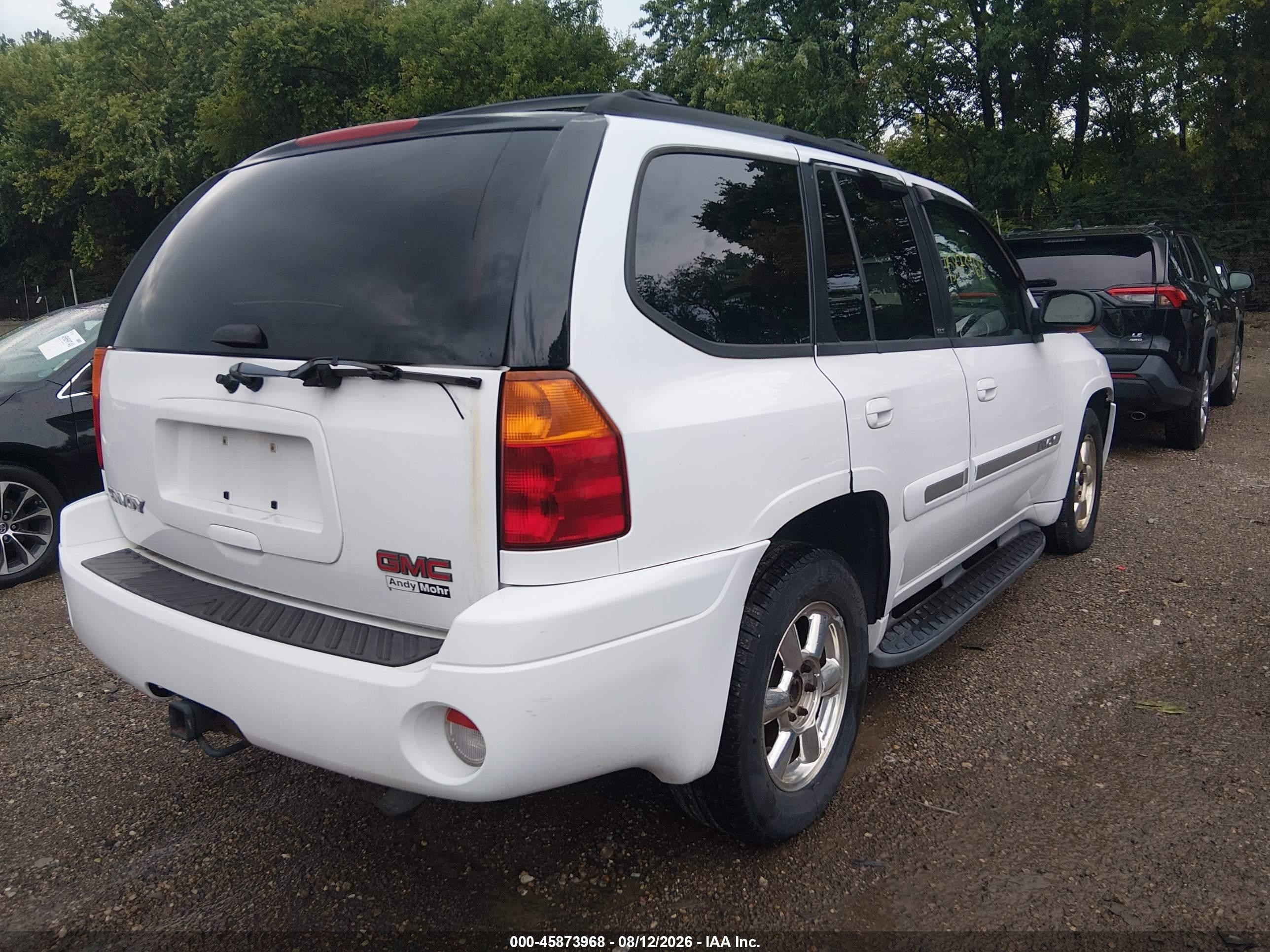 2002 Gmc Envoy Slt Белый vin: 1GKDT13S722409491