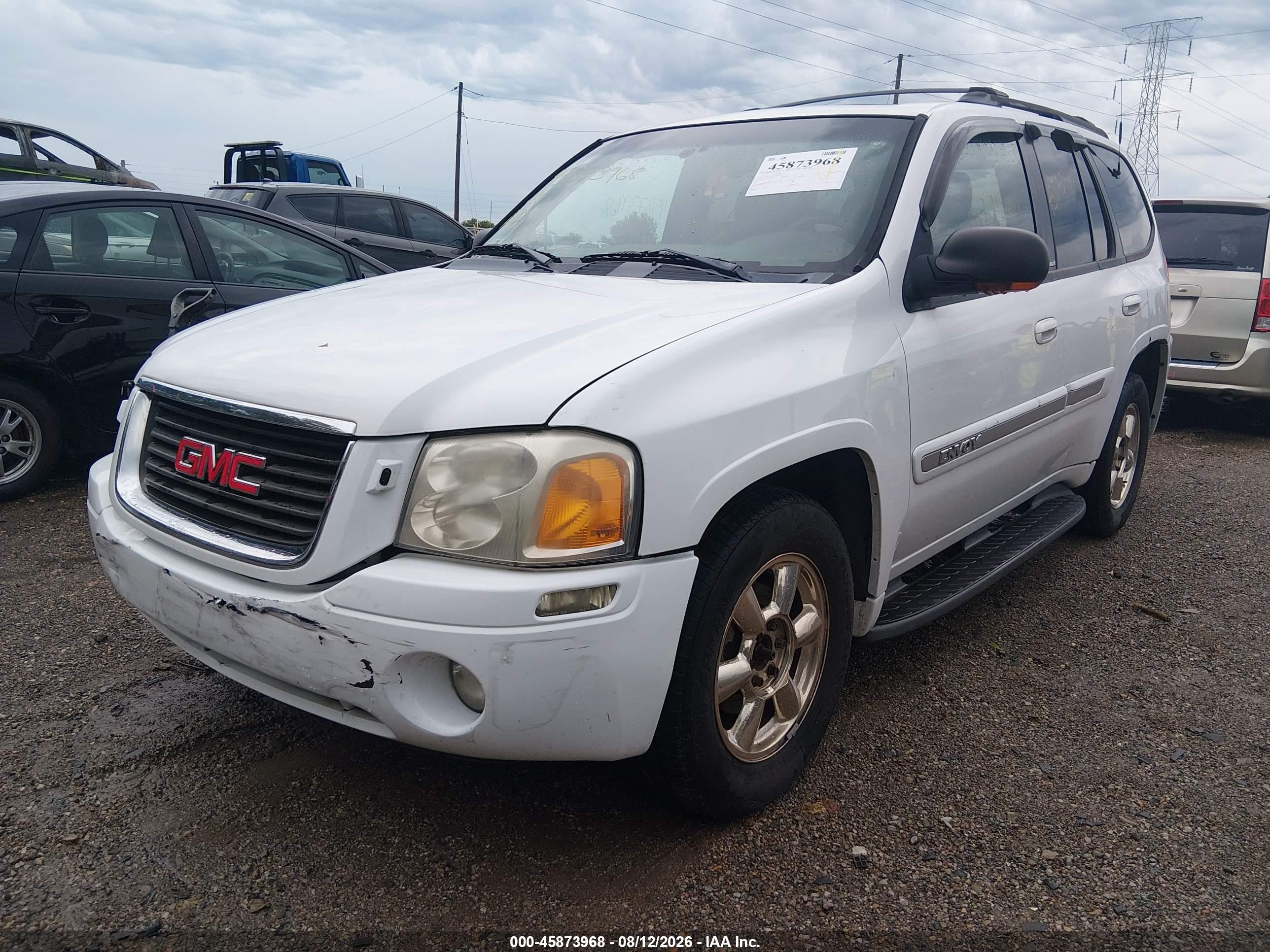 2002 Gmc Envoy Slt Белый vin: 1GKDT13S722409491