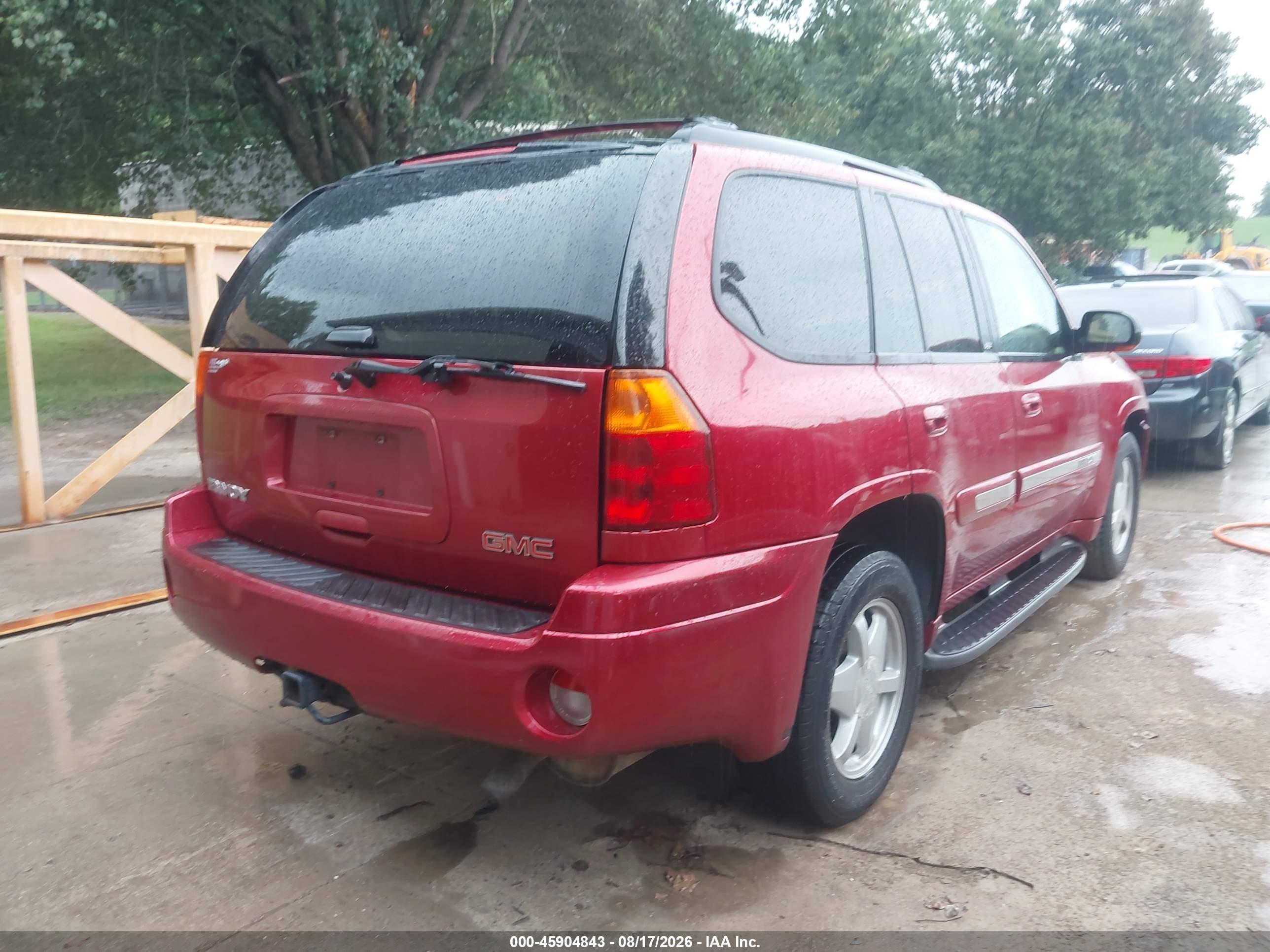 2002 Gmc Envoy Slt Red vin: 1GKDT13S722419924