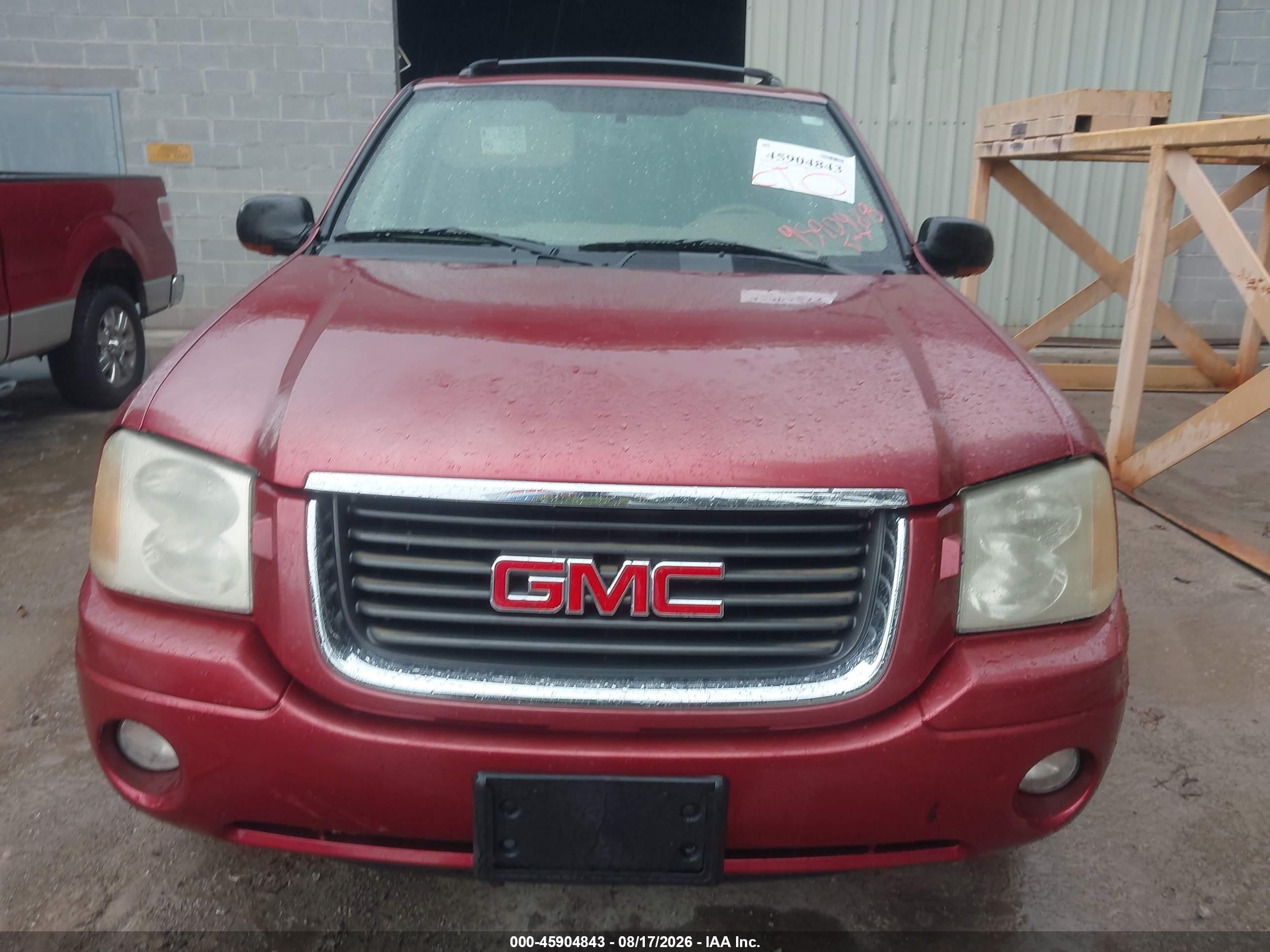 2002 Gmc Envoy Slt Red vin: 1GKDT13S722419924