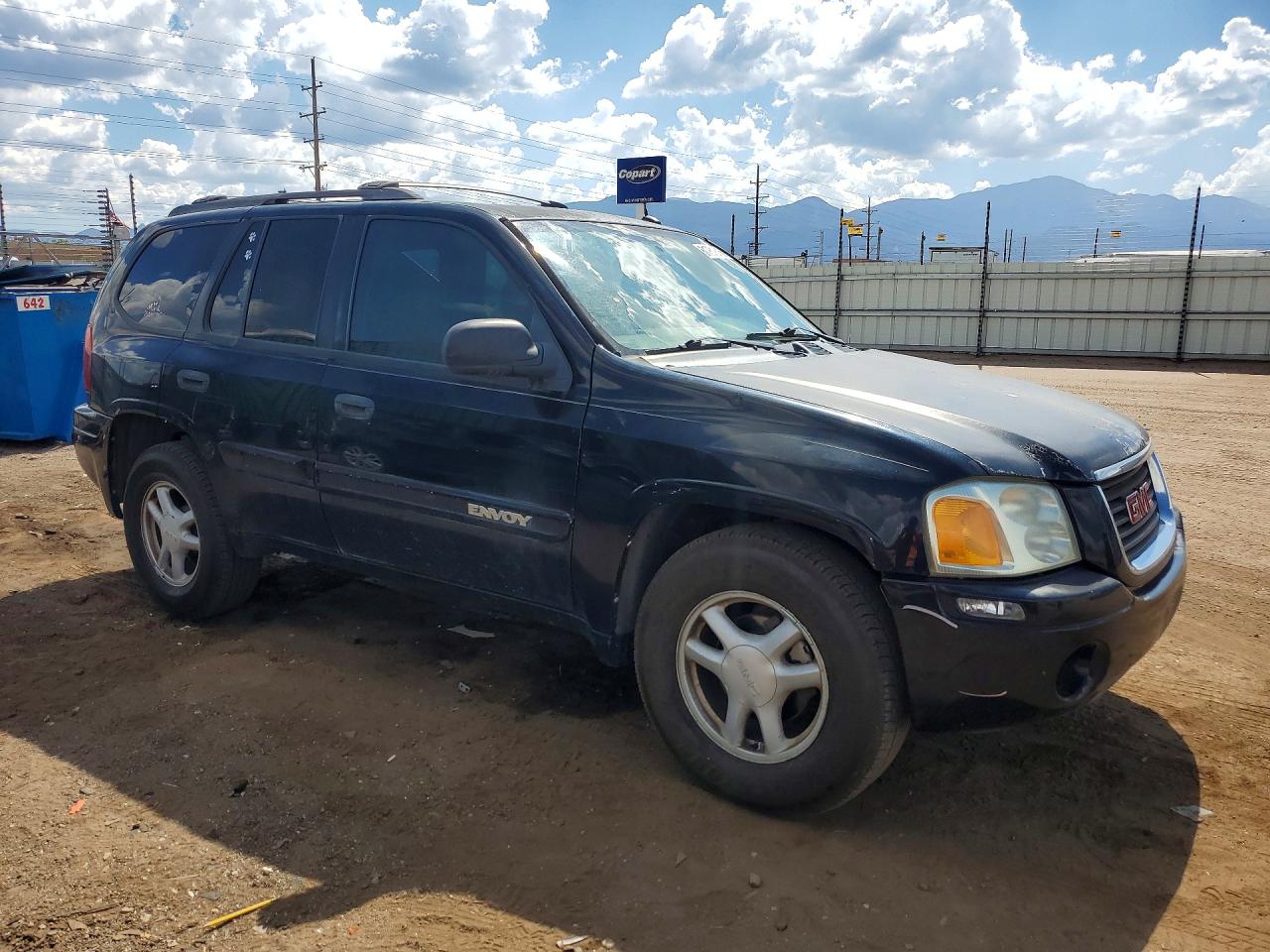 2005 Gmc Envoy Black vin: 1GKDT13S752114699