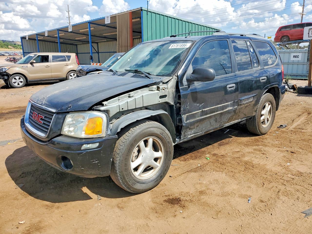 2005 Gmc Envoy Black vin: 1GKDT13S752114699