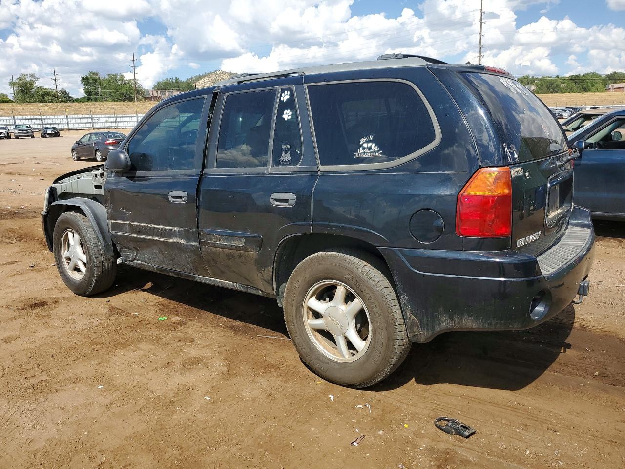 2005 Gmc Envoy Black vin: 1GKDT13S752114699