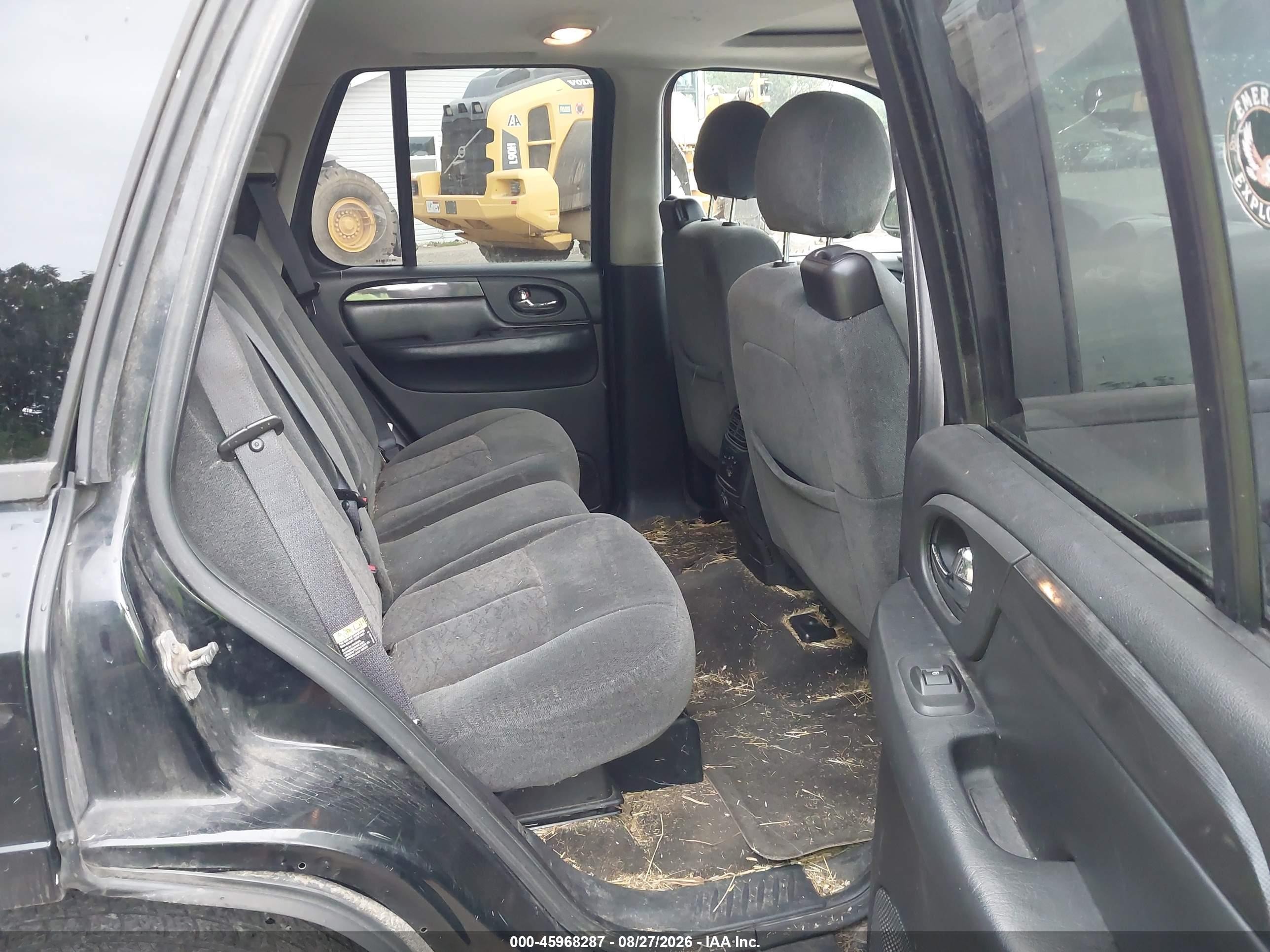 2006 Gmc Envoy Sle Black vin: 1GKDT13S762206428