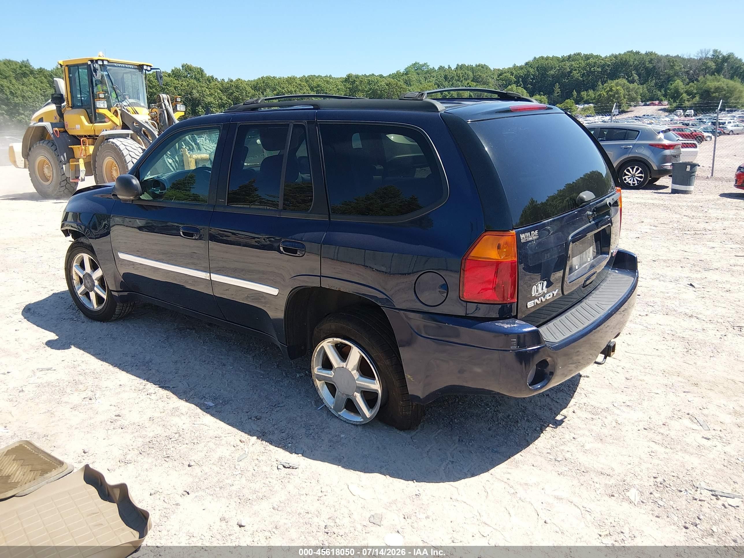 2007 Gmc Envoy Slt Blue vin: 1GKDT13S772170631