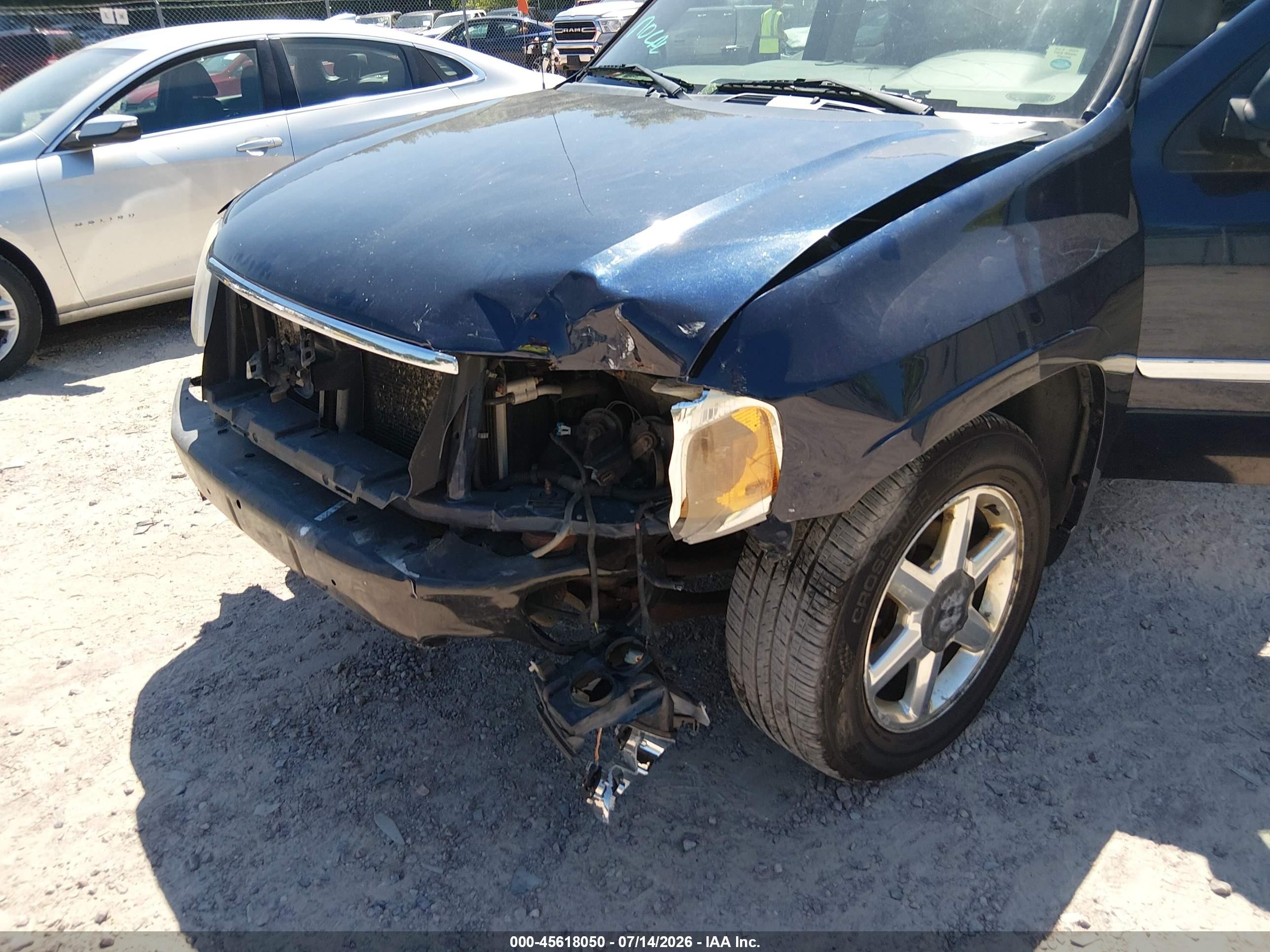 2007 Gmc Envoy Slt Blue vin: 1GKDT13S772170631