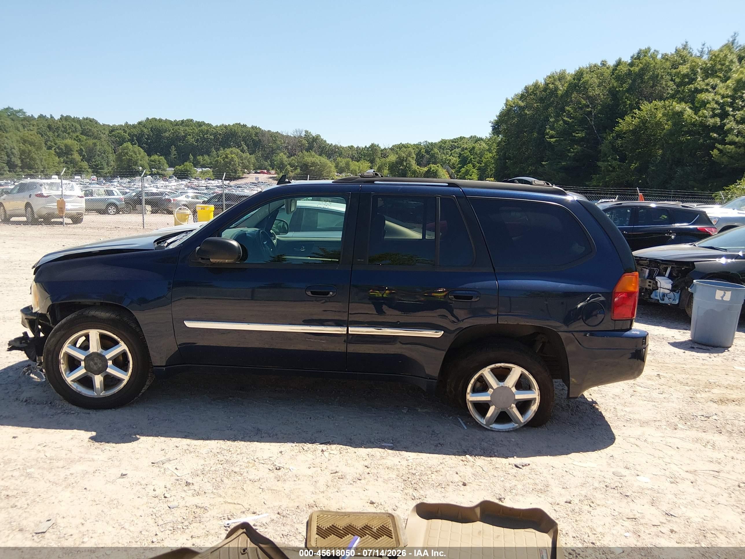 2007 Gmc Envoy Slt Blue vin: 1GKDT13S772170631