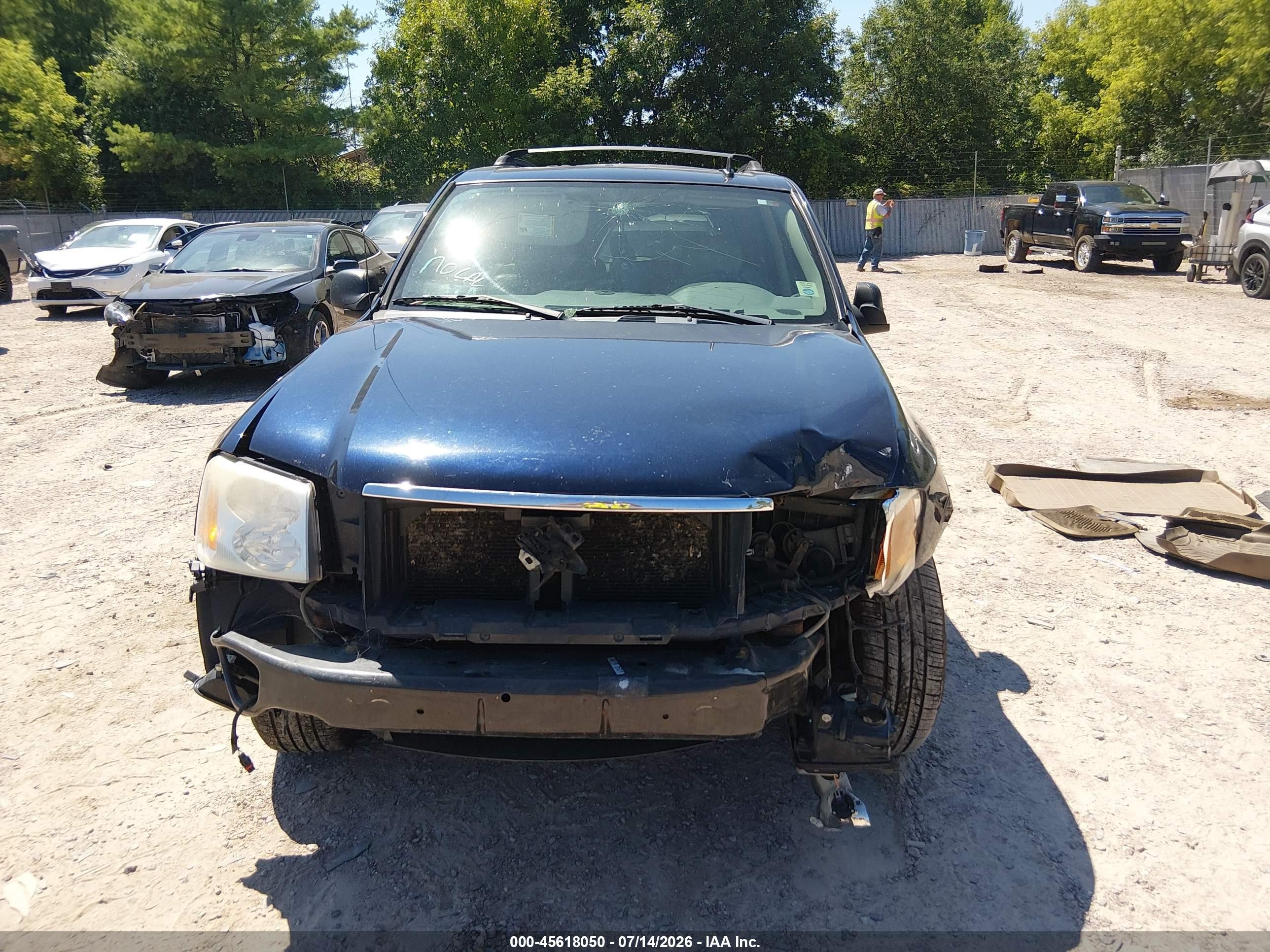 2007 Gmc Envoy Slt Blue vin: 1GKDT13S772170631