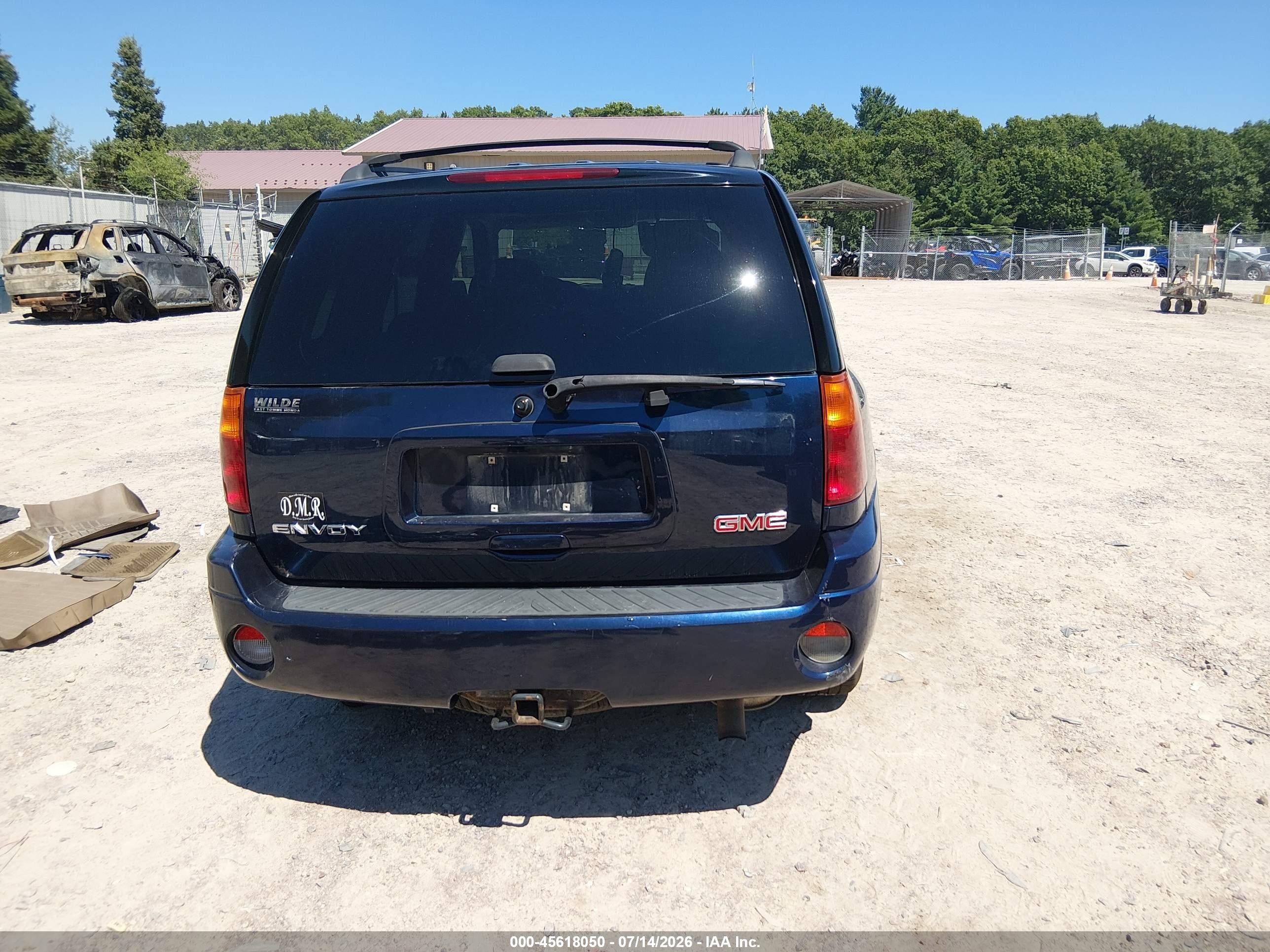 2007 Gmc Envoy Slt Blue vin: 1GKDT13S772170631