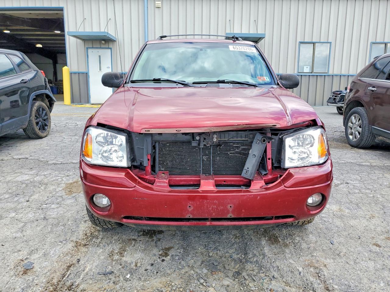 2008 Gmc Envoy Burgundy vin: 1GKDT13S782187026