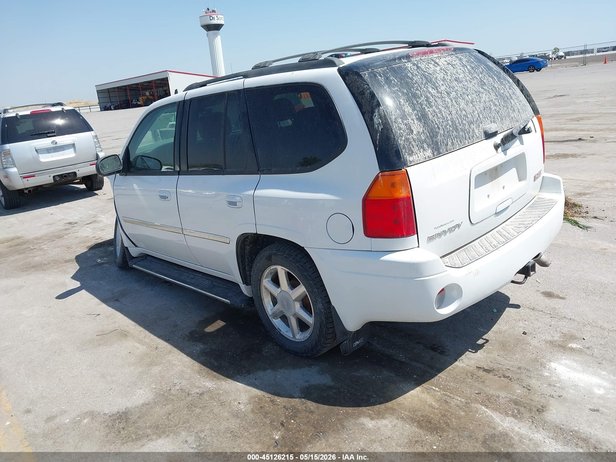 2008 Gmc Envoy Slt White vin: 1GKDT13S782247130