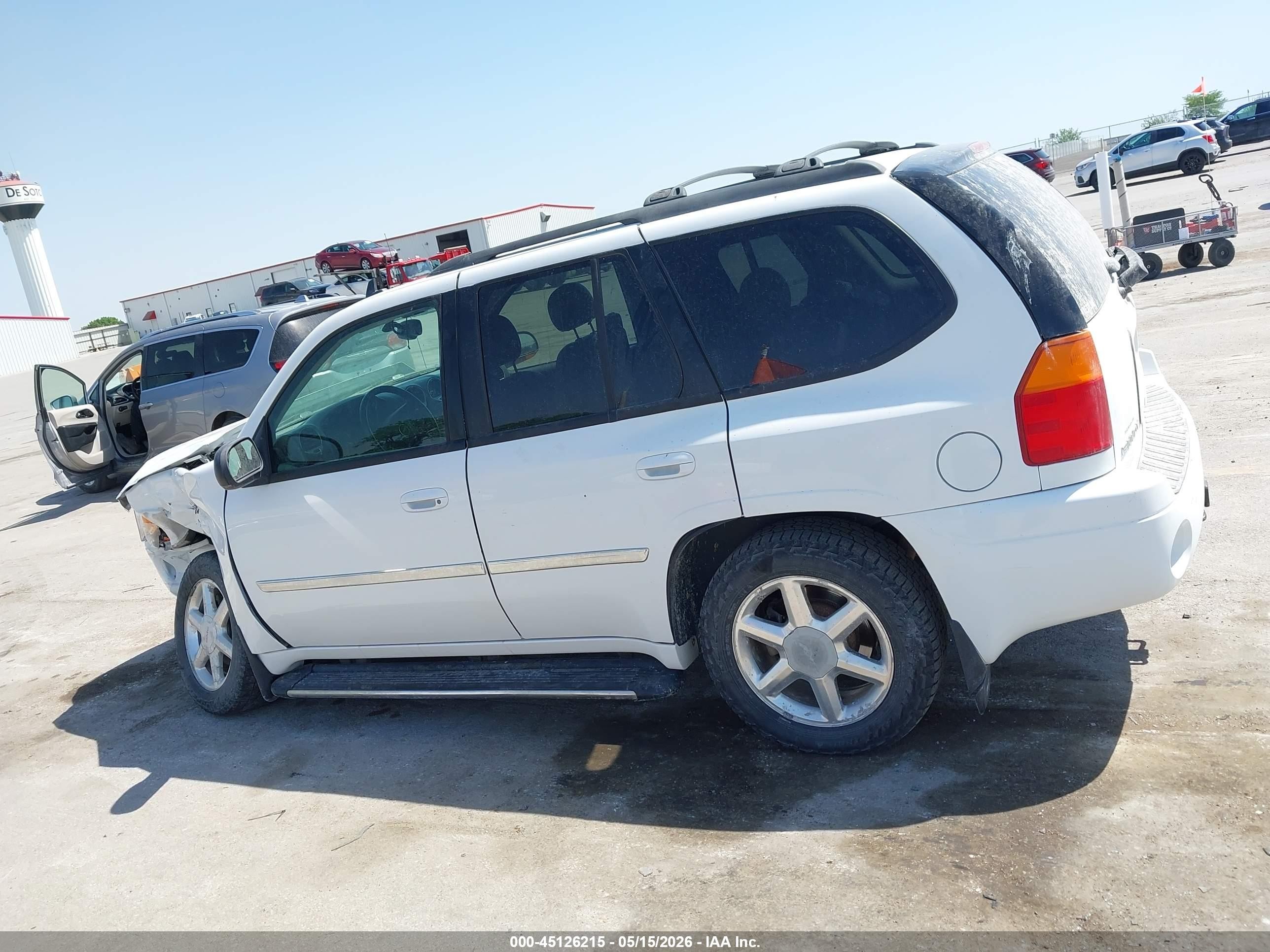 2008 Gmc Envoy Slt White vin: 1GKDT13S782247130