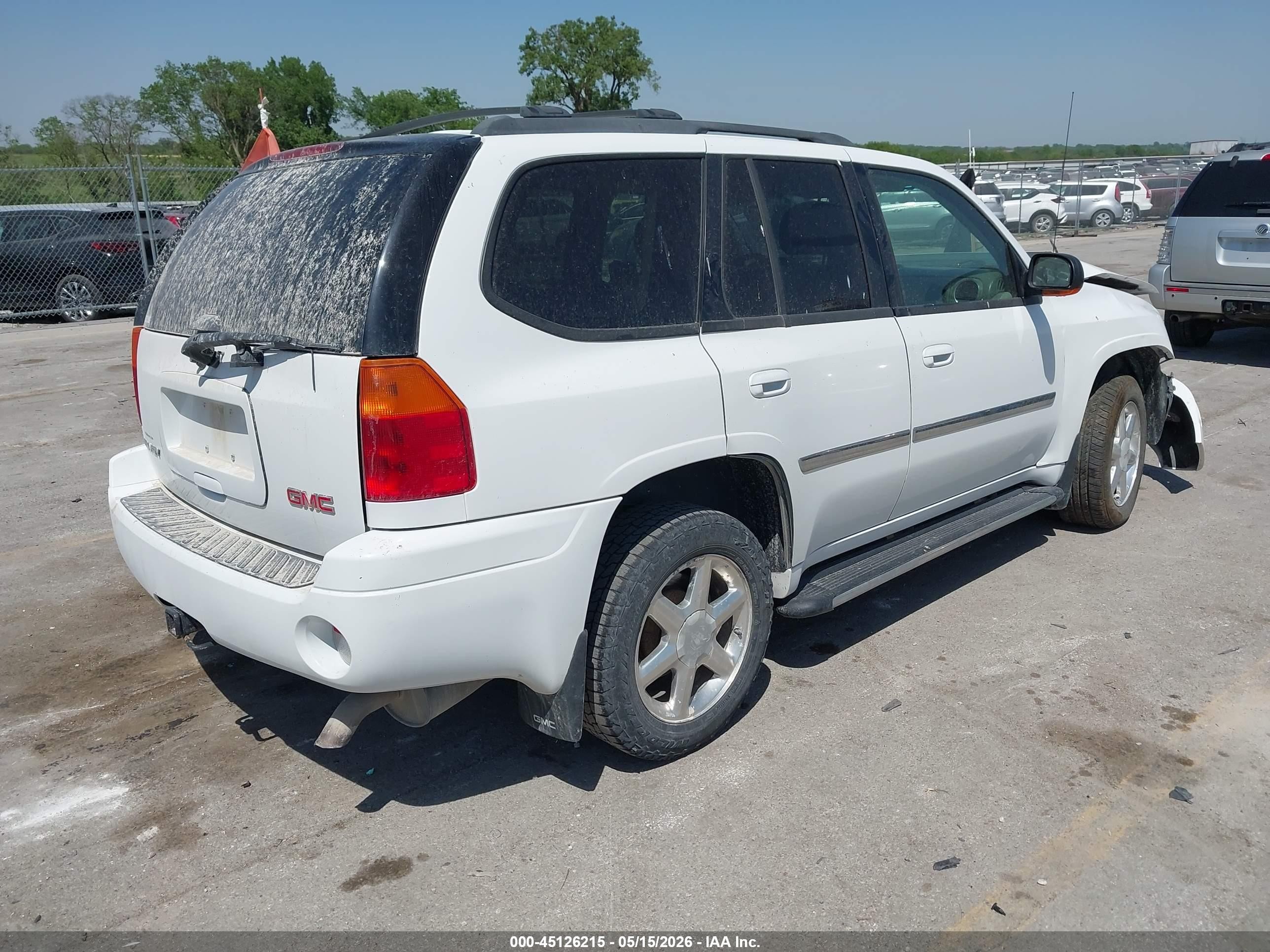 2008 Gmc Envoy Slt White vin: 1GKDT13S782247130