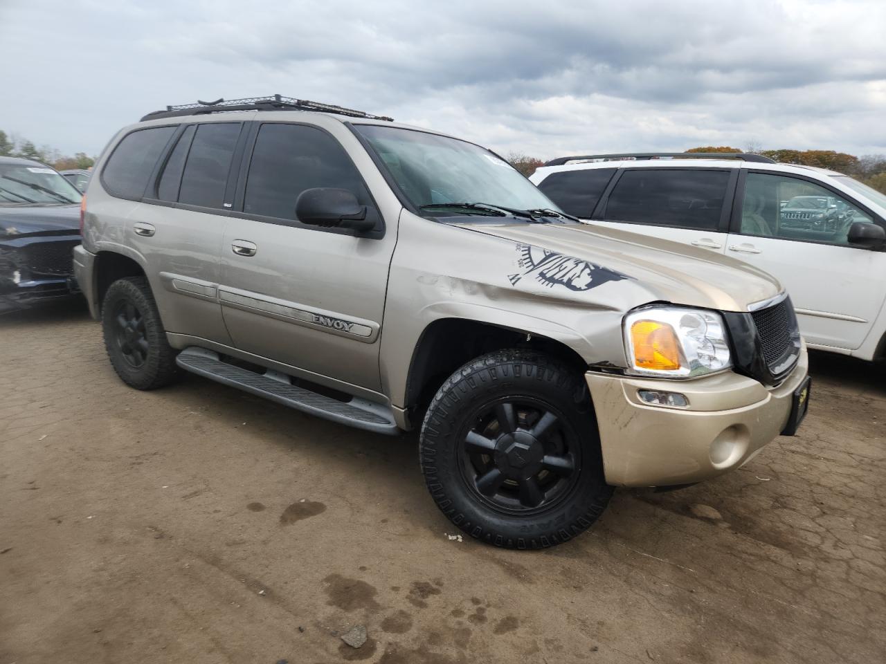 2002 Gmc Envoy Бежевый vin: 1GKDT13S822300327