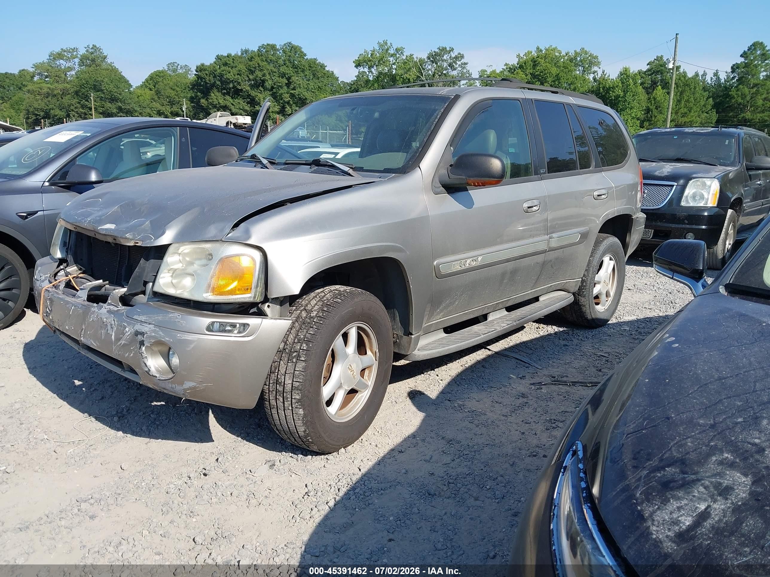 2002 Gmc Envoy Slt Gold vin: 1GKDT13S822424825