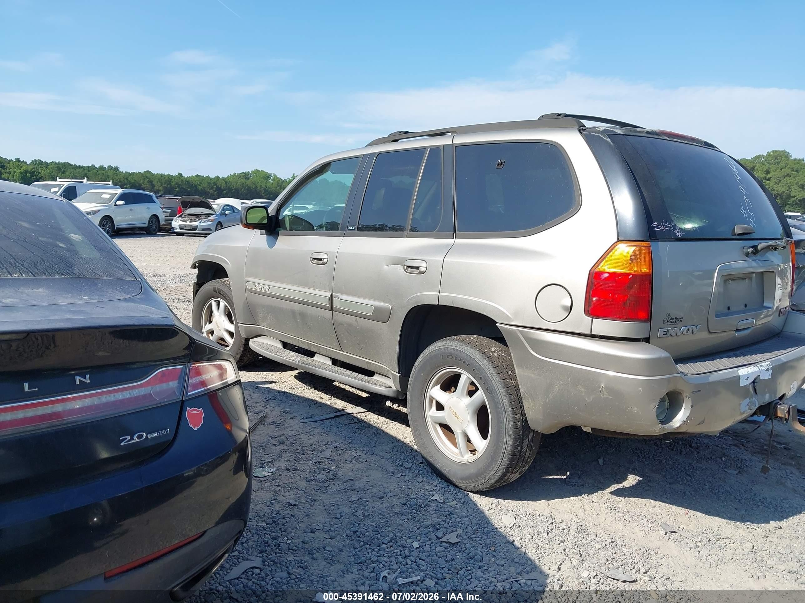 2002 Gmc Envoy Slt Gold vin: 1GKDT13S822424825