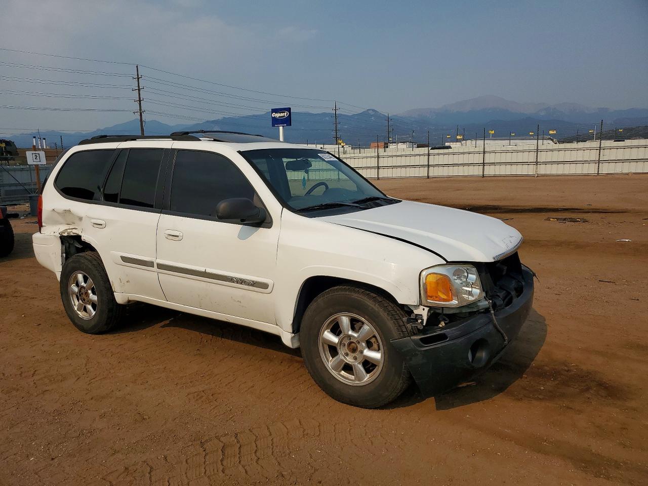 2003 Gmc Envoy White vin: 1GKDT13S832199971