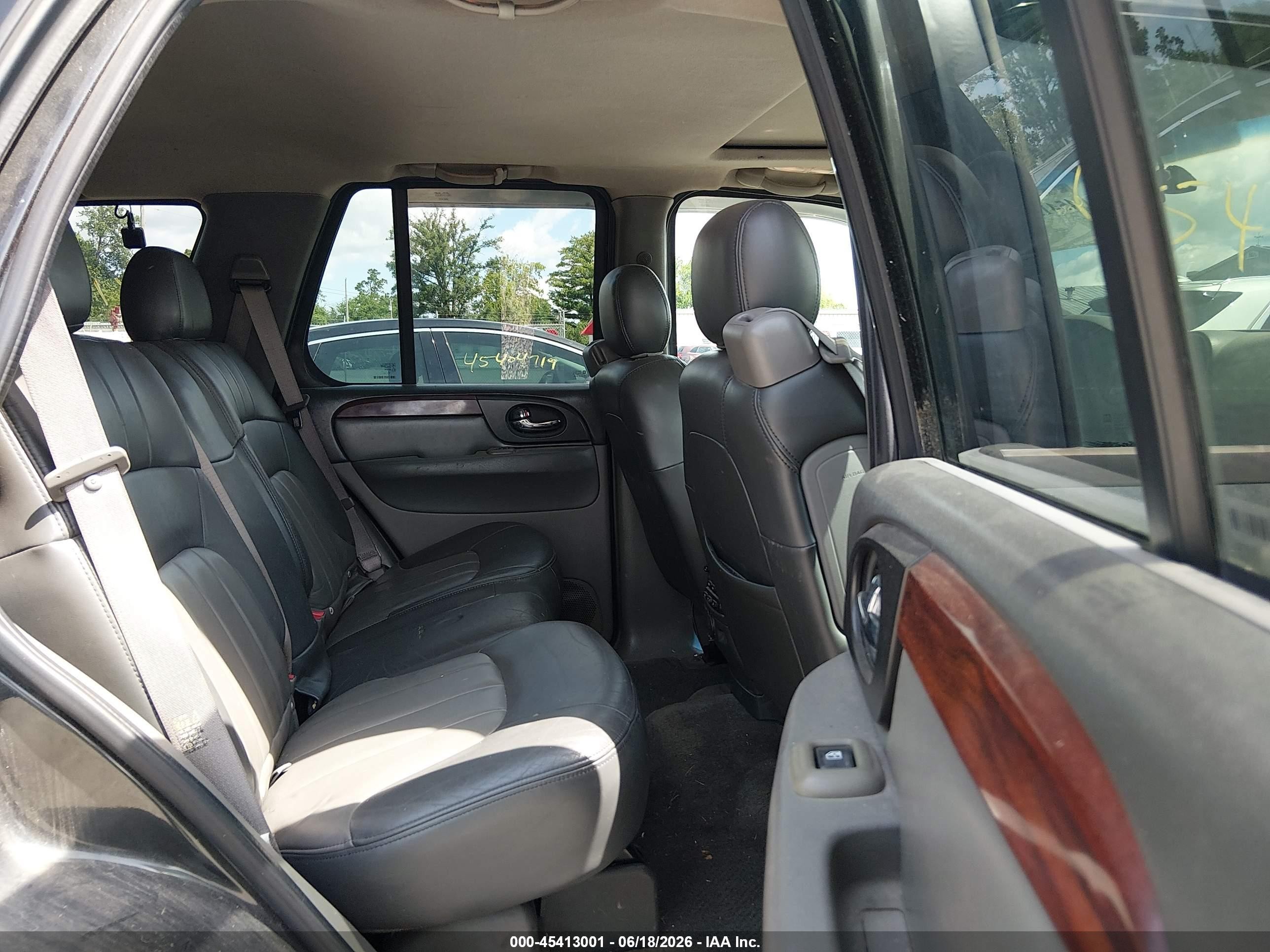 2003 Gmc Envoy Slt Black vin: 1GKDT13S832288696