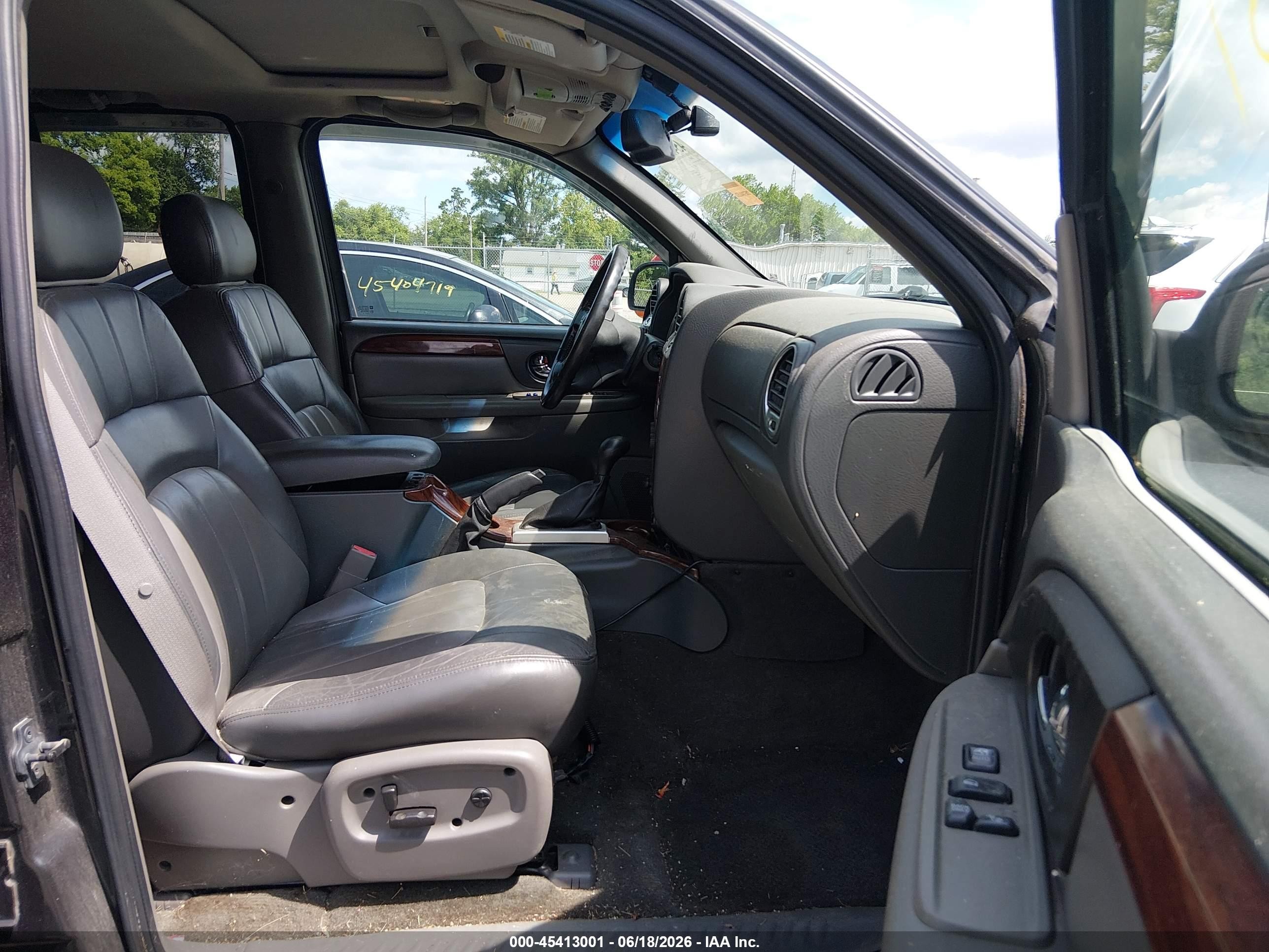 2003 Gmc Envoy Slt Black vin: 1GKDT13S832288696