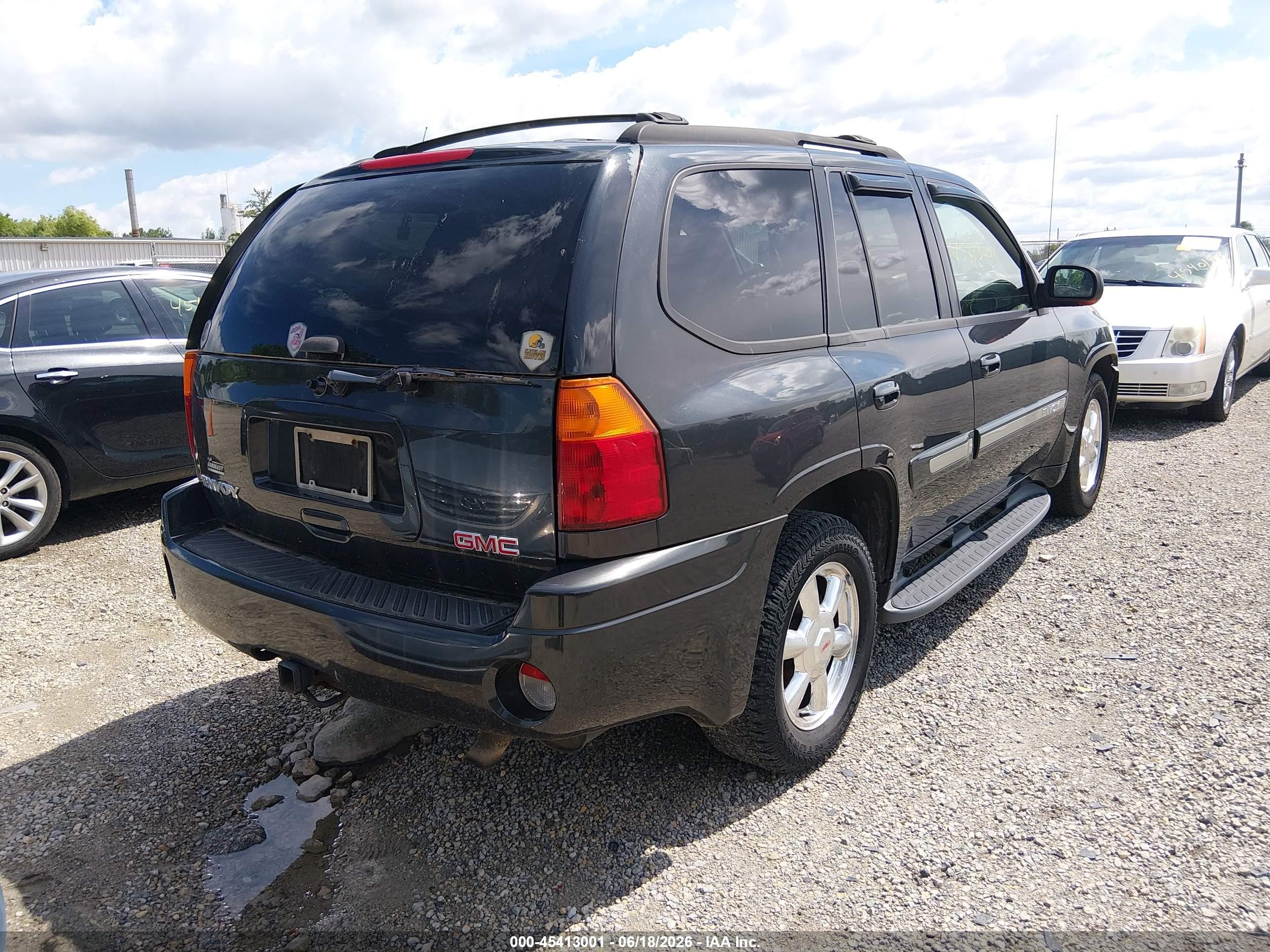 2003 Gmc Envoy Slt Black vin: 1GKDT13S832288696