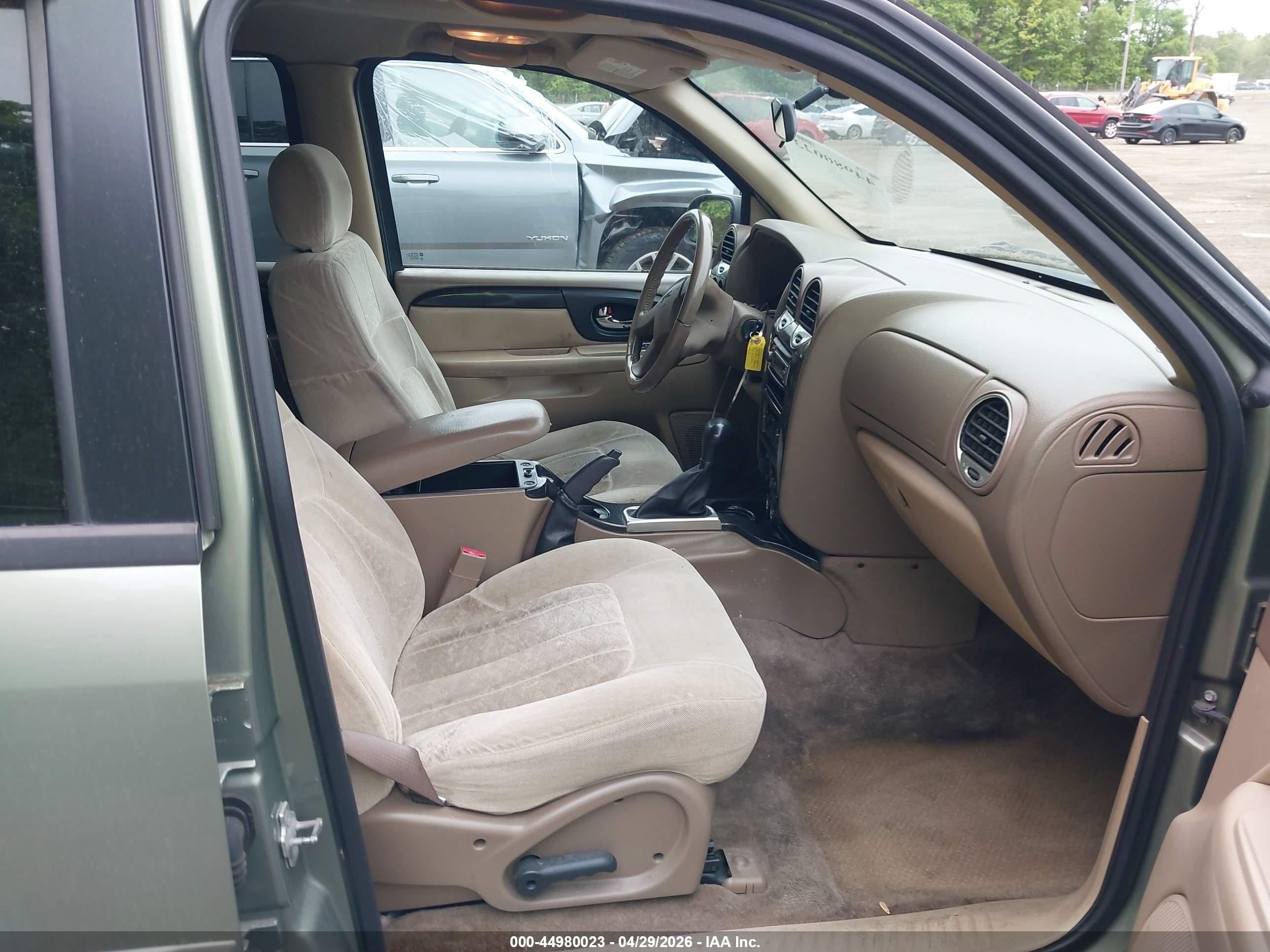 2004 Gmc Envoy Sle Зеленый vin: 1GKDT13S842426545