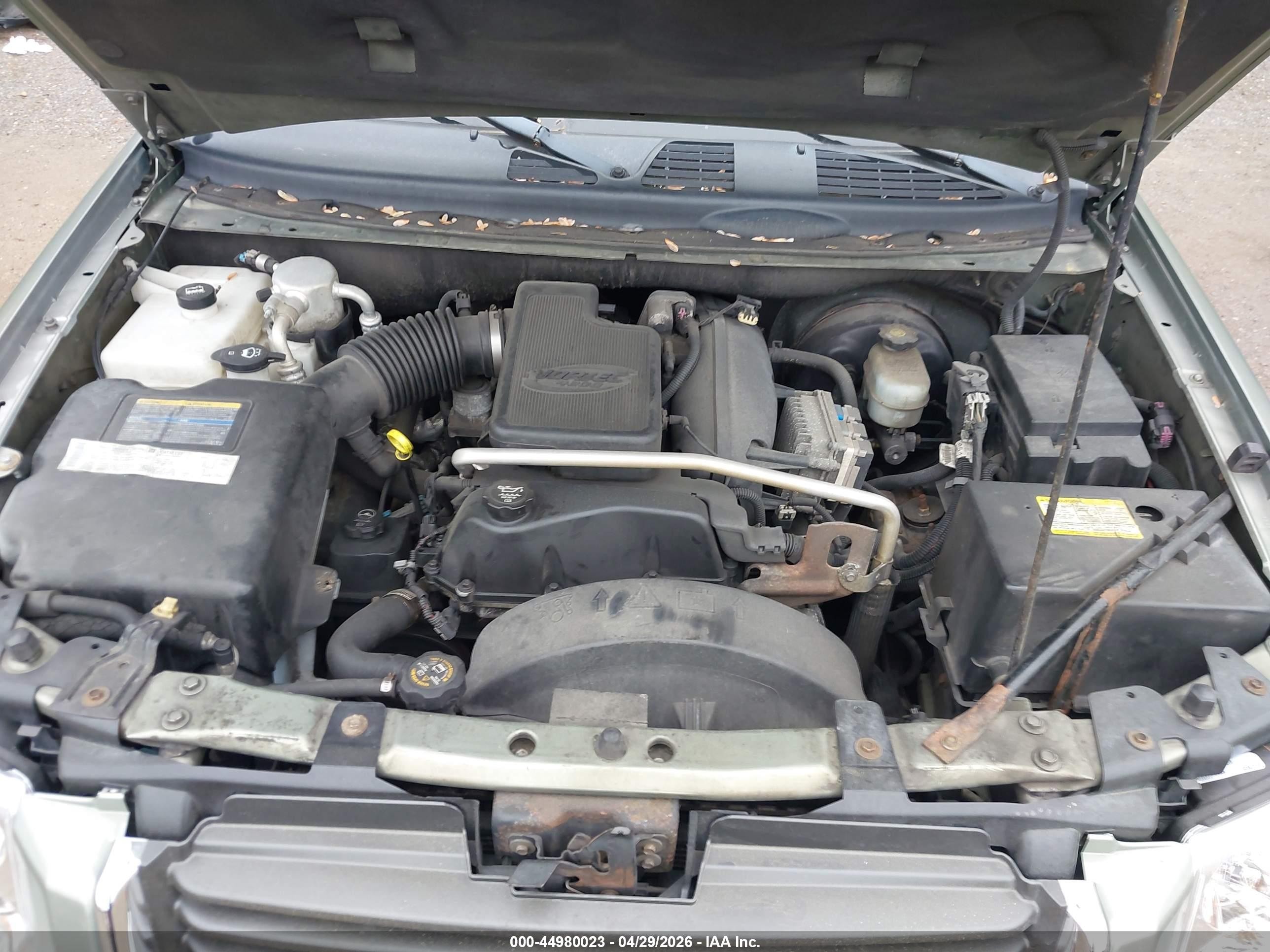 2004 Gmc Envoy Sle Зеленый vin: 1GKDT13S842426545