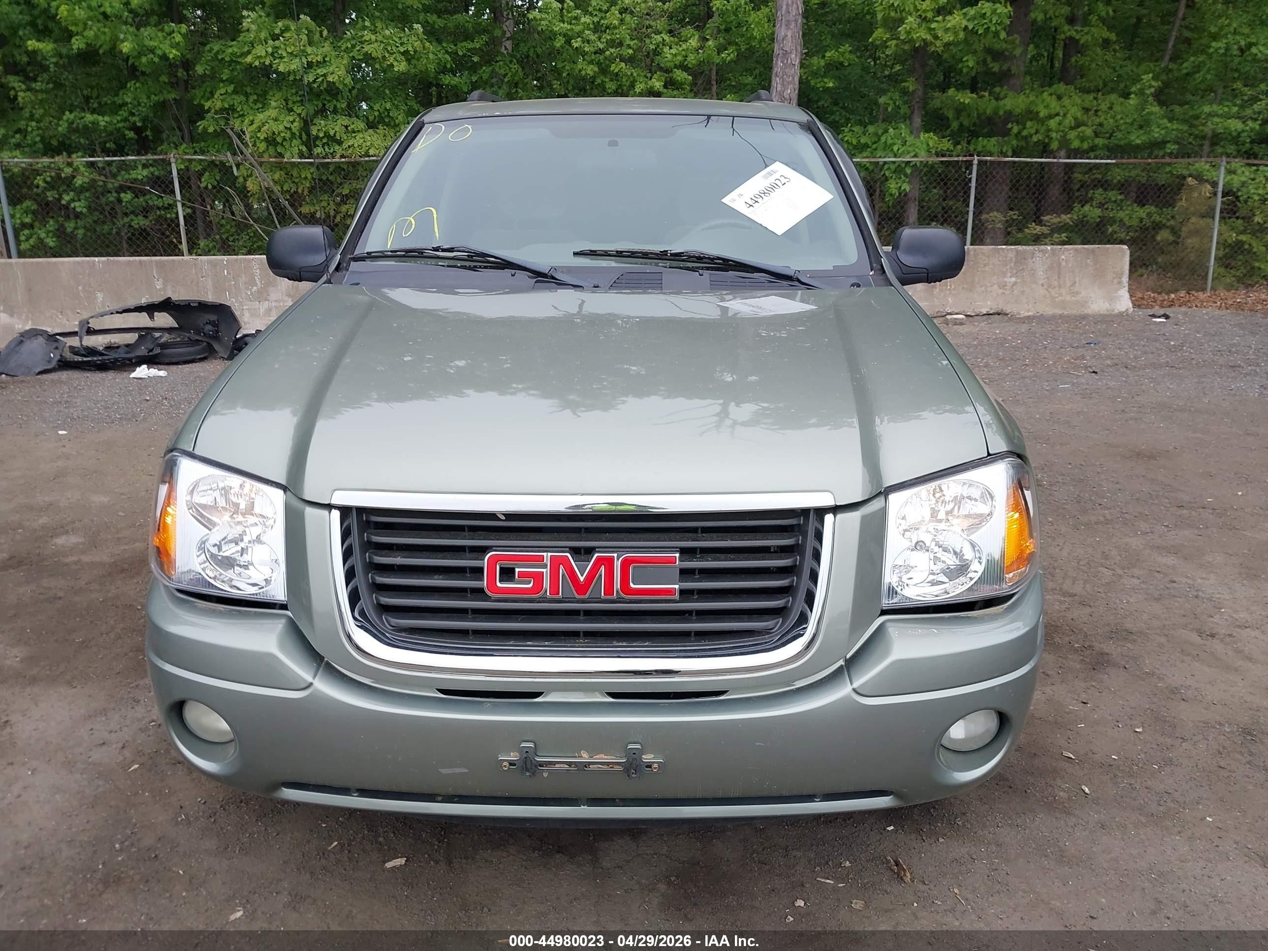 2004 Gmc Envoy Sle Зеленый vin: 1GKDT13S842426545
