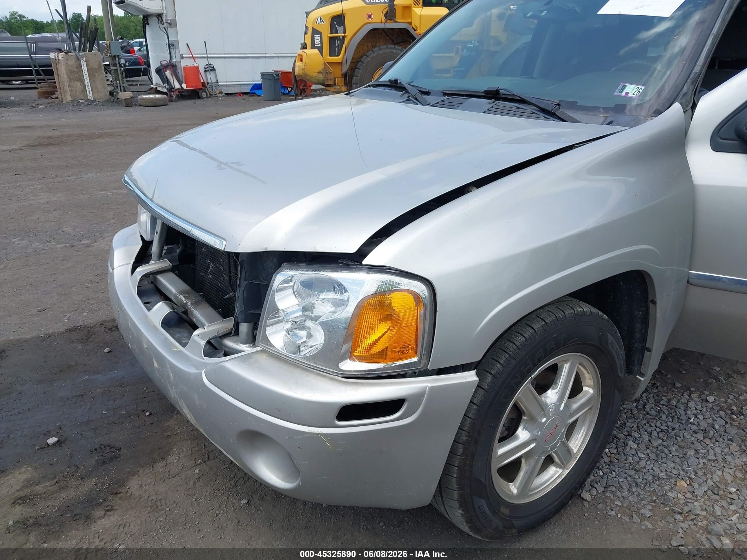 2008 Gmc Envoy Sle Silver vin: 1GKDT13S882169022