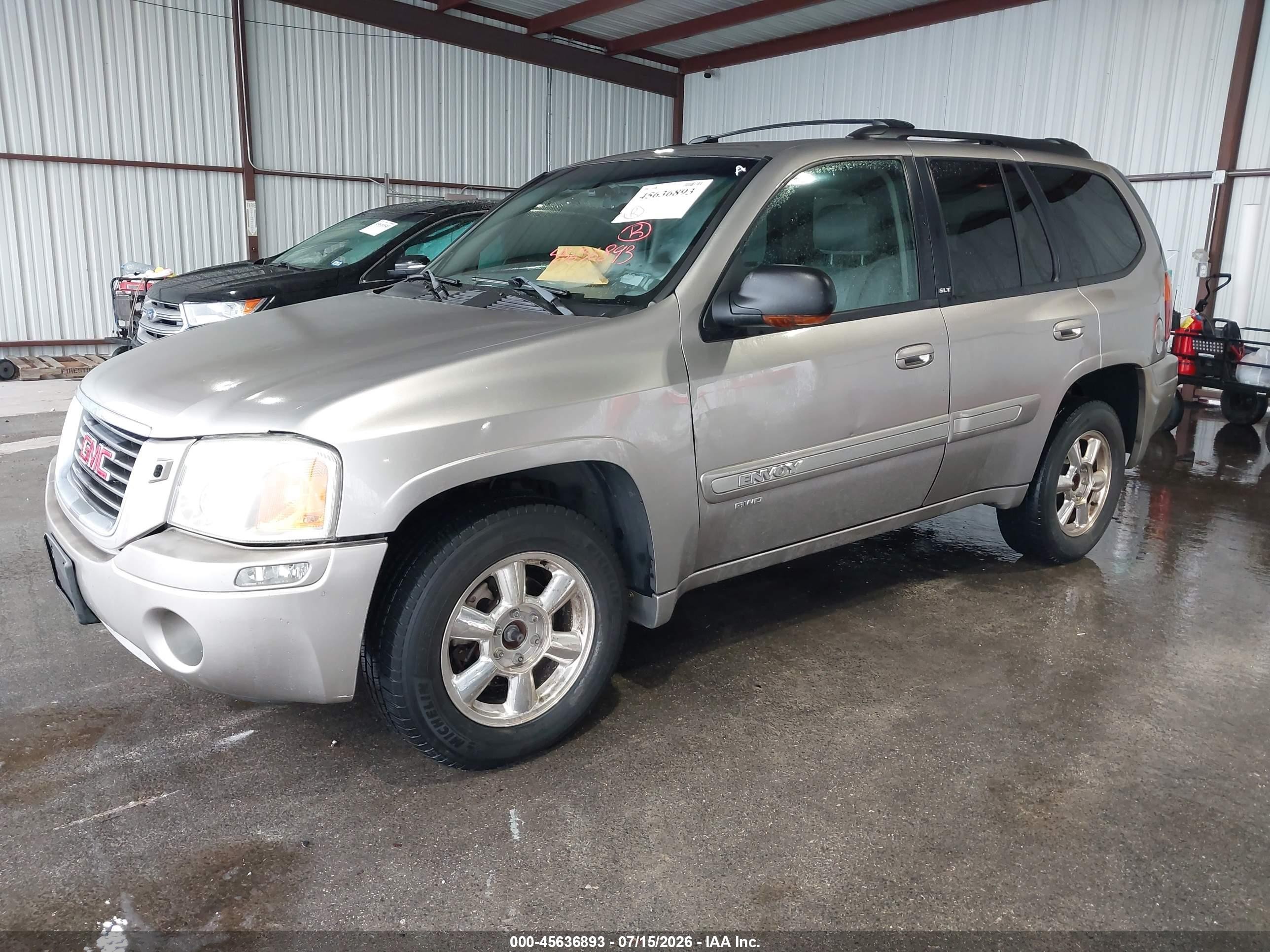 2002 Gmc Envoy Slt Champagne vin: 1GKDT13S922121648