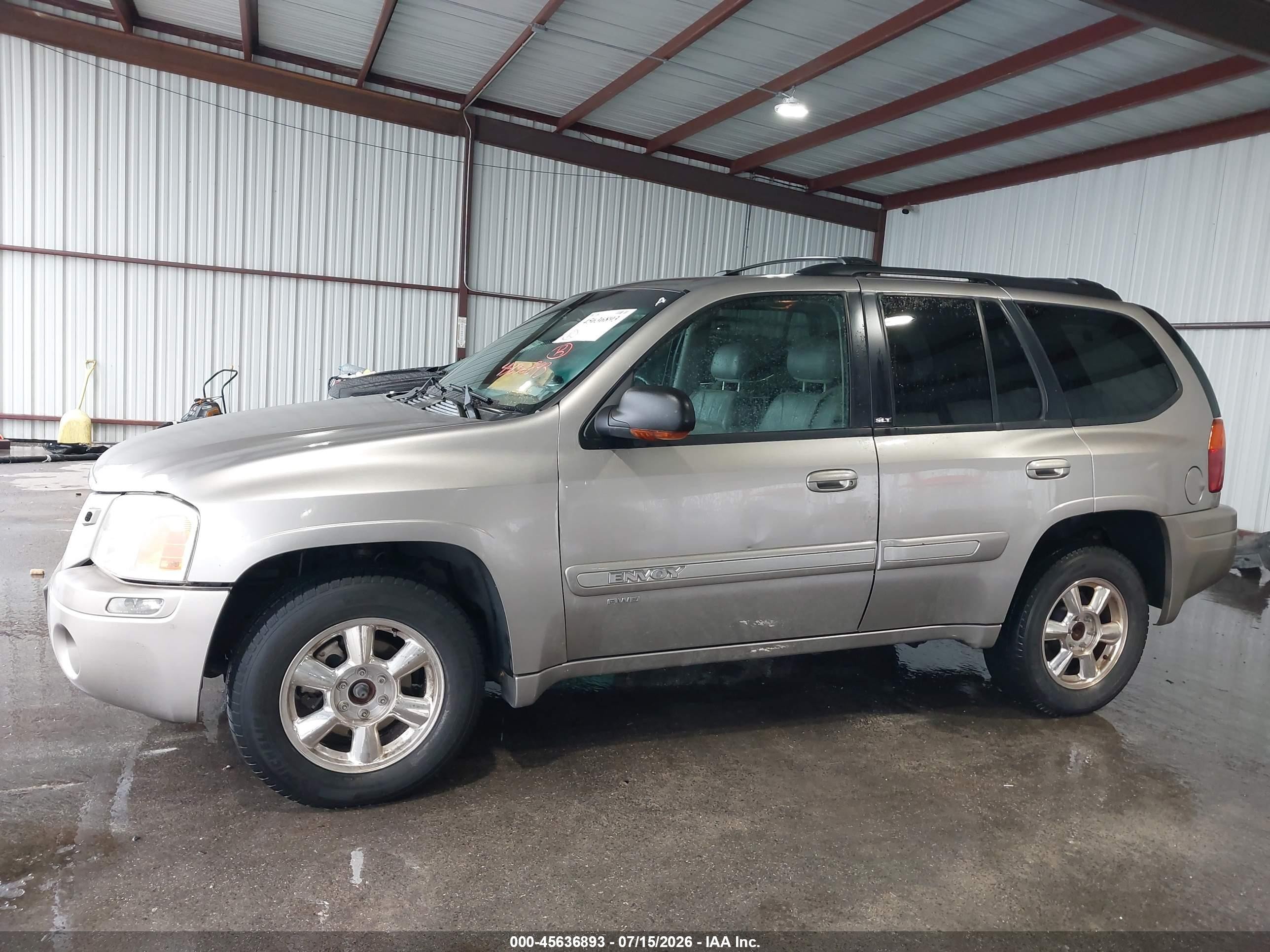 2002 Gmc Envoy Slt Champagne vin: 1GKDT13S922121648