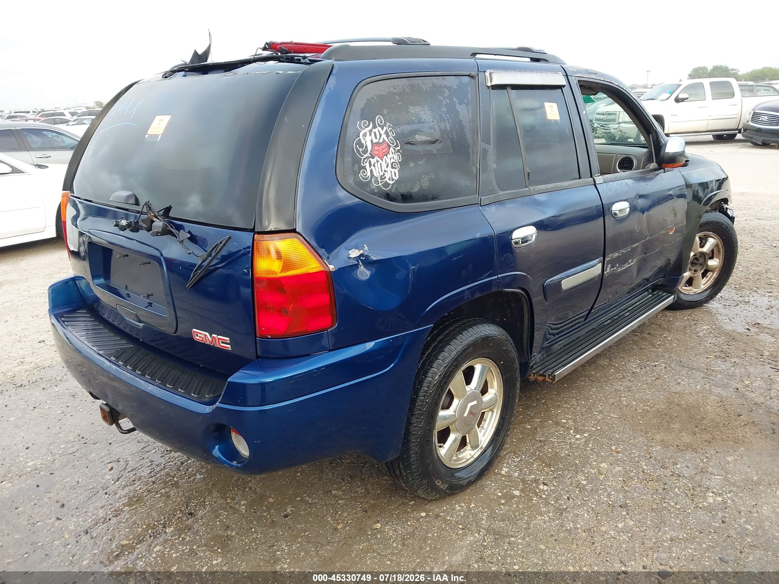 2002 Gmc Envoy Slt Blue vin: 1GKDT13S922158506