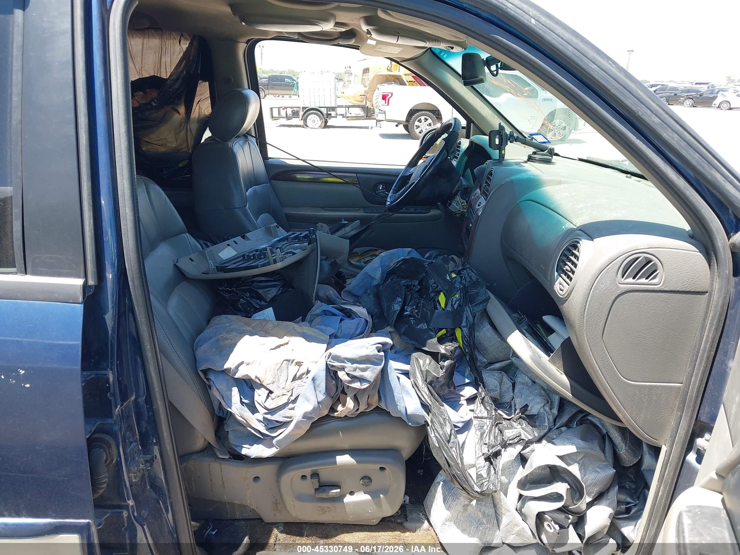 2002 Gmc Envoy Slt Blue vin: 1GKDT13S922158506