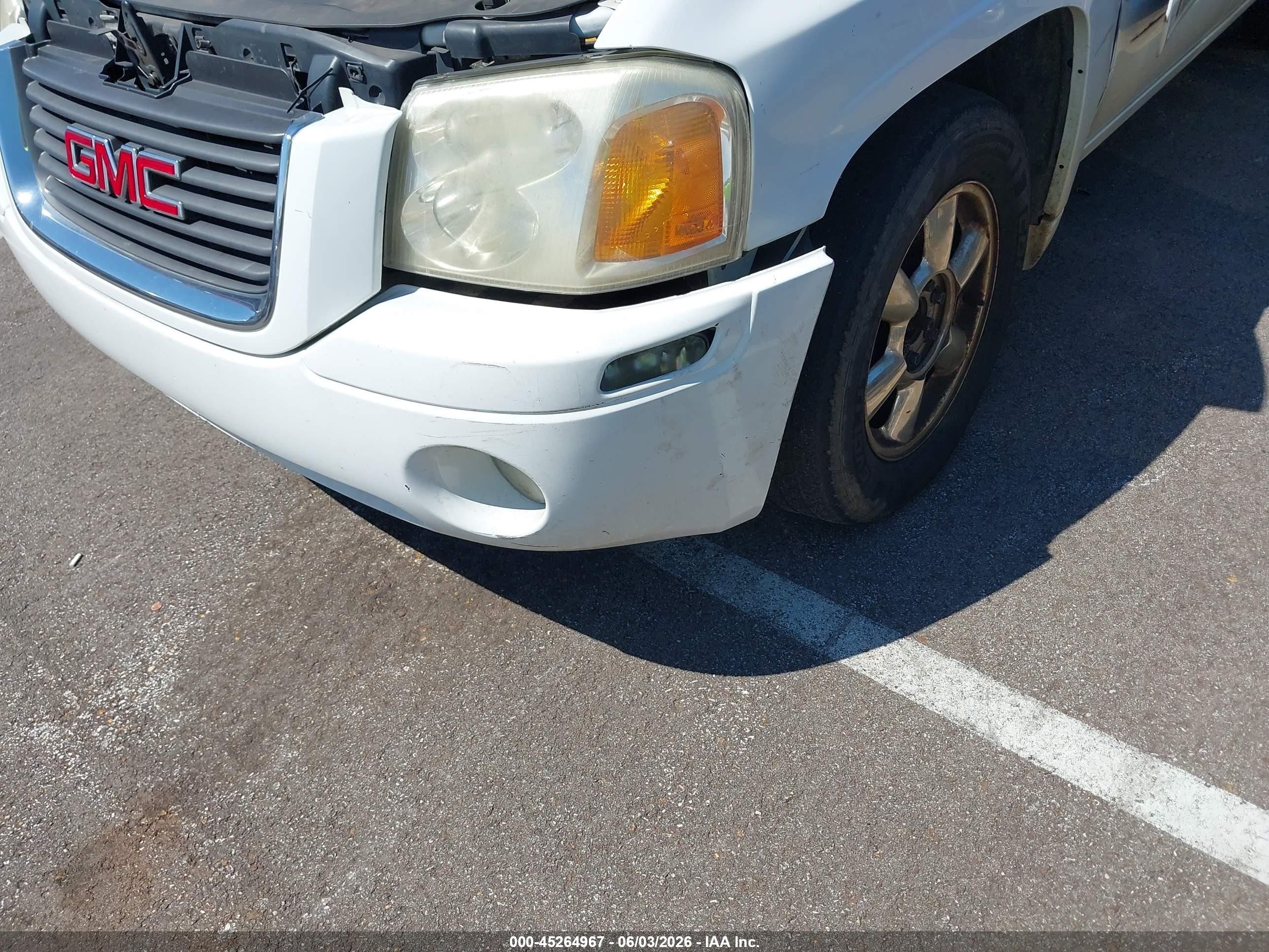 2002 Gmc Envoy Sle White vin: 1GKDT13S922216159