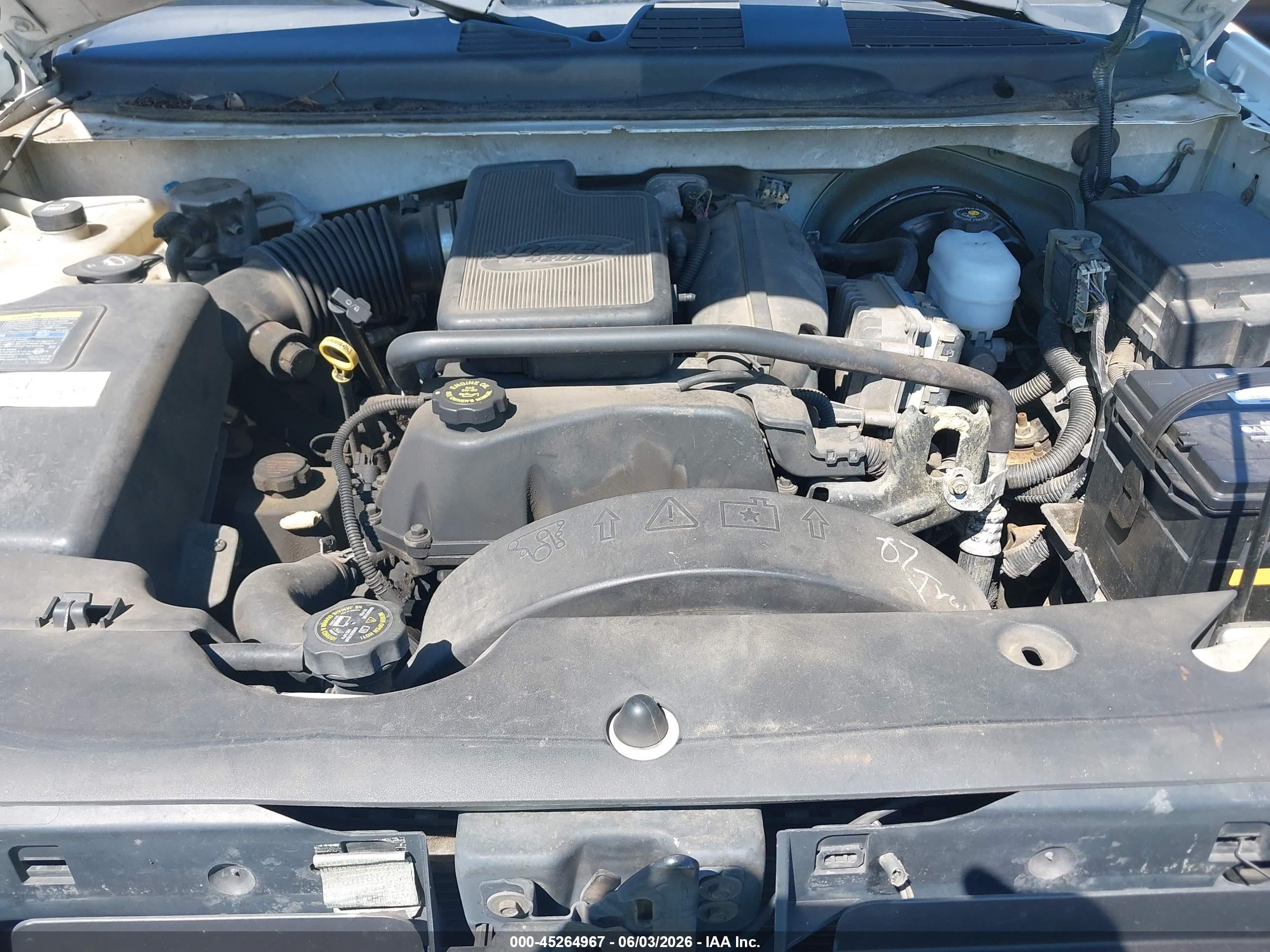 2002 Gmc Envoy Sle White vin: 1GKDT13S922216159