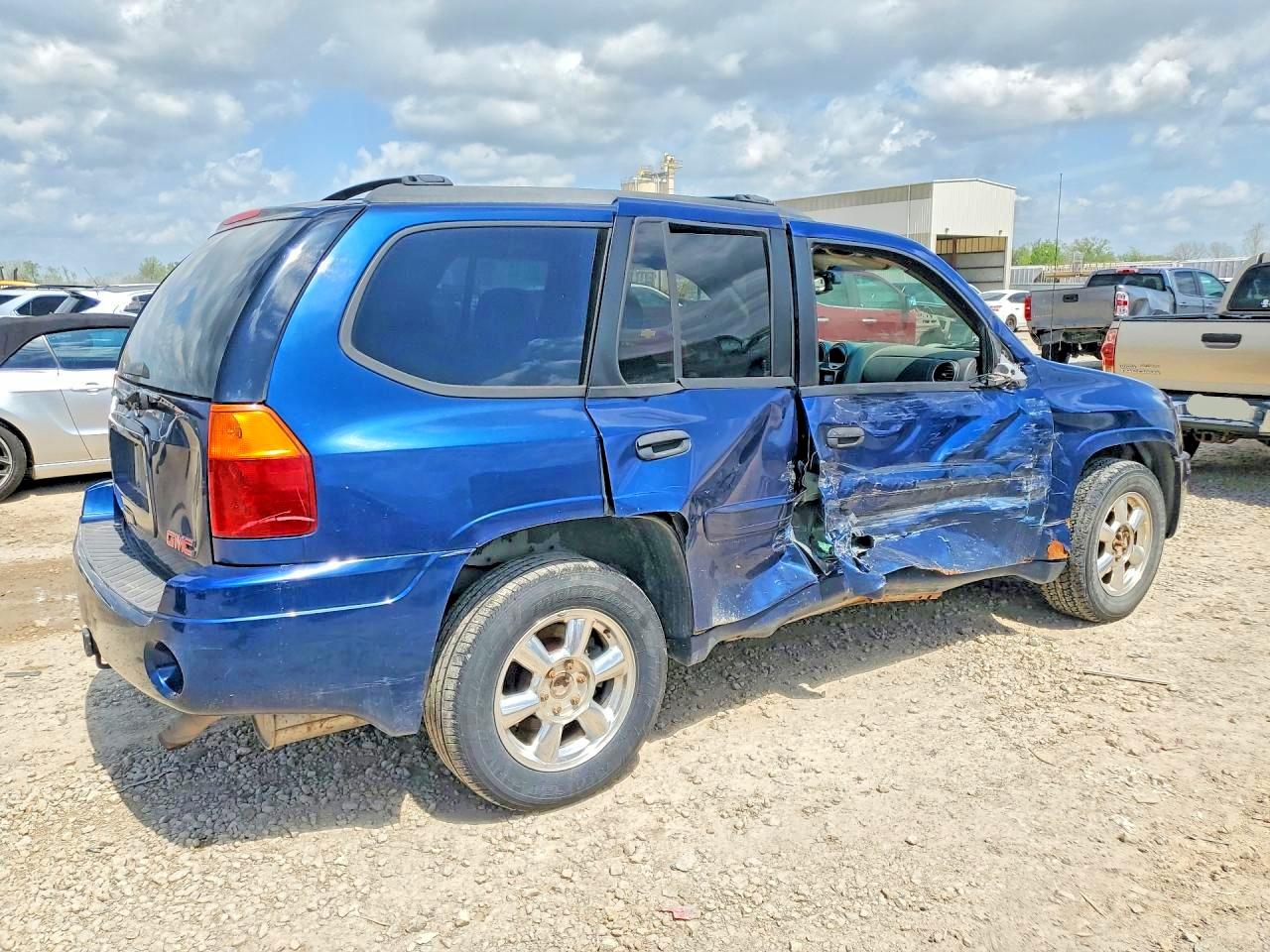 2003 Gmc Envoy Синий vin: 1GKDT13S932114569