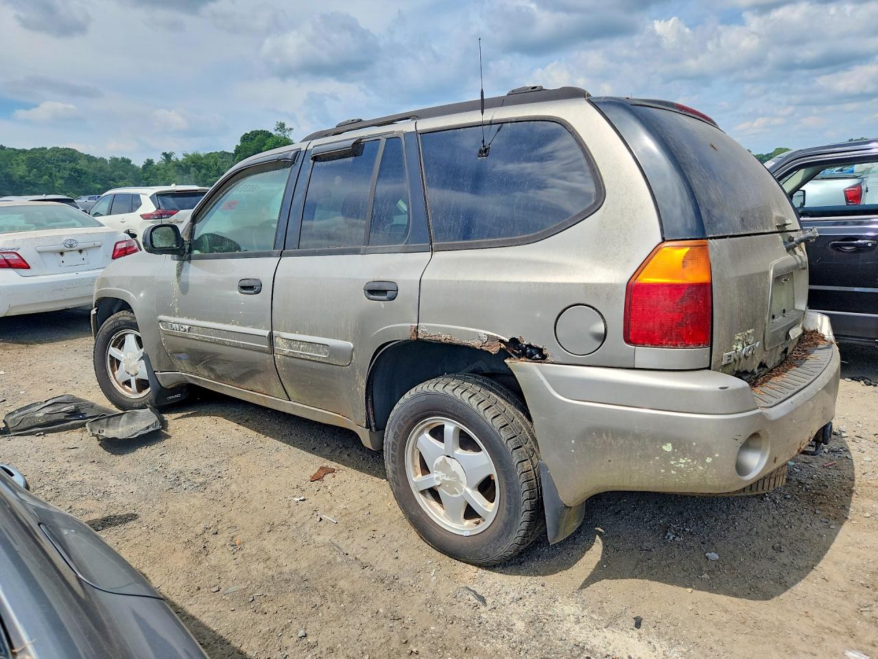 2003 Gmc Envoy Серебряный vin: 1GKDT13S932194147
